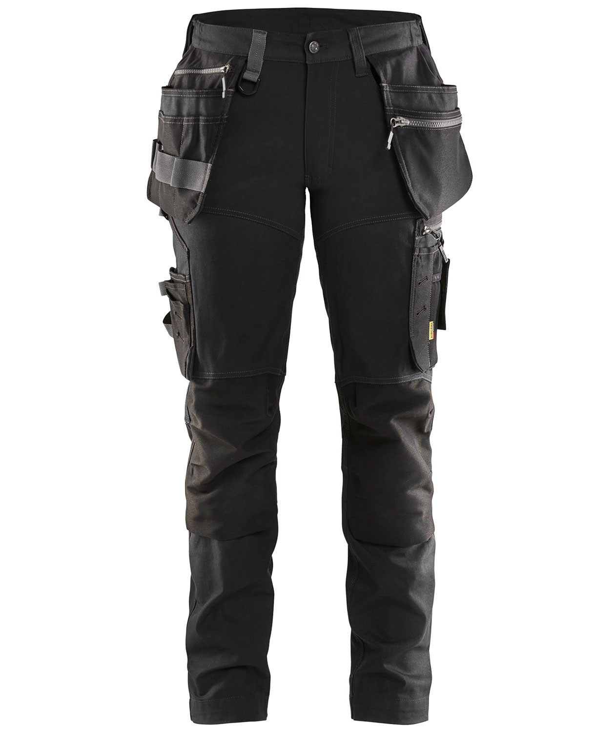 Bl&aring;kl&auml;der hantverksbyxa dam, Svart