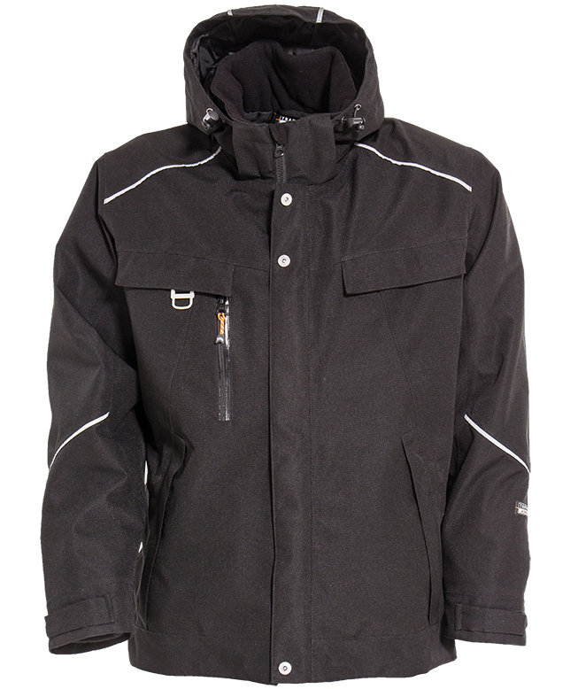 Tranemo vinterjakke, Svart, large image number 0