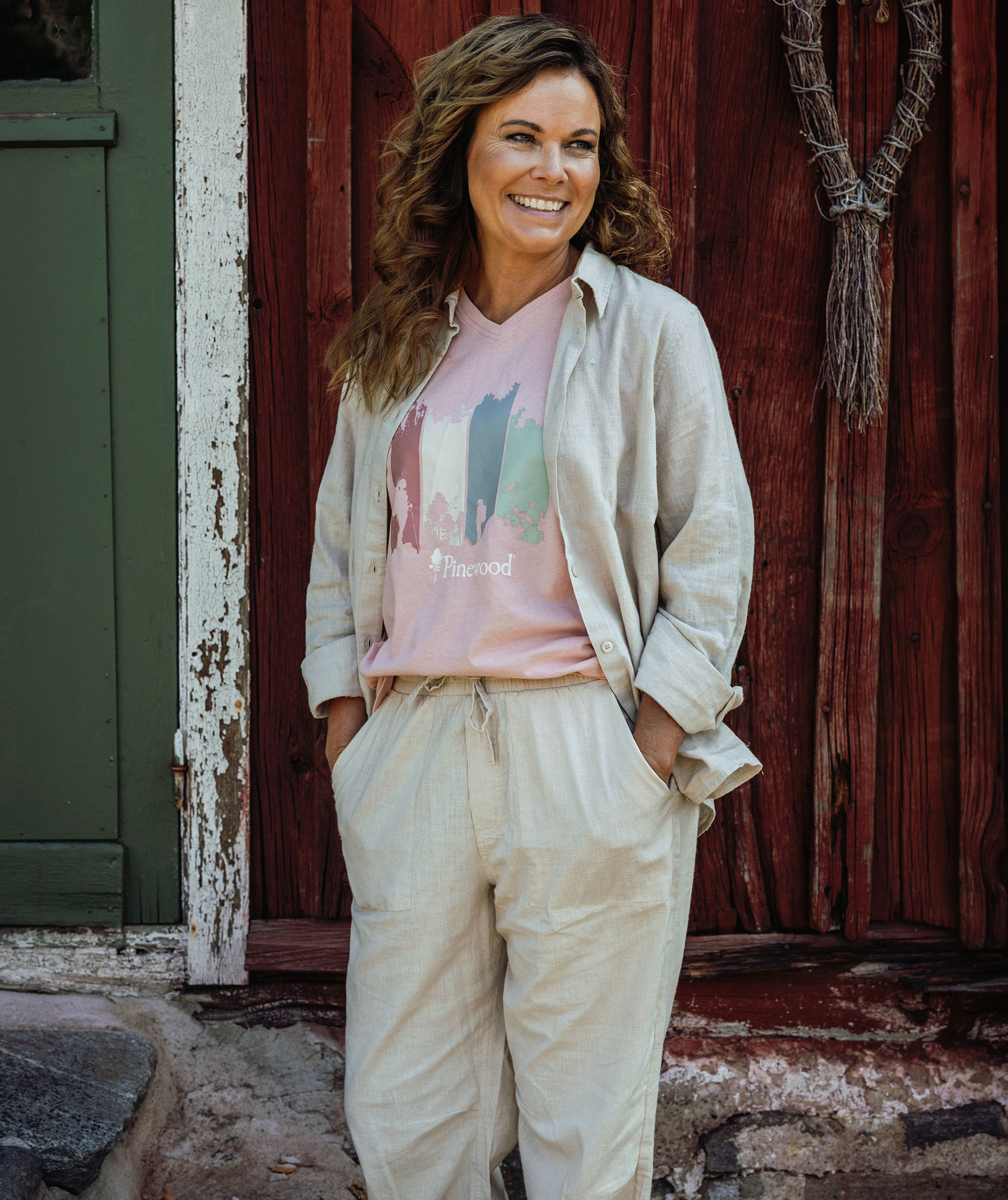 Pinewood Finnveden Outdoor dame T-shirt, 2256, large image number 1