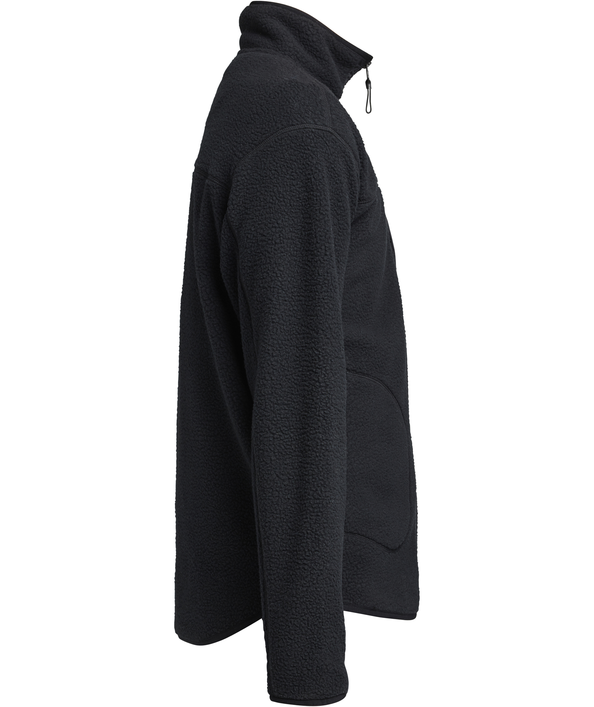 Tenson Yoke fiberpelsjakke, Black, large image number 3