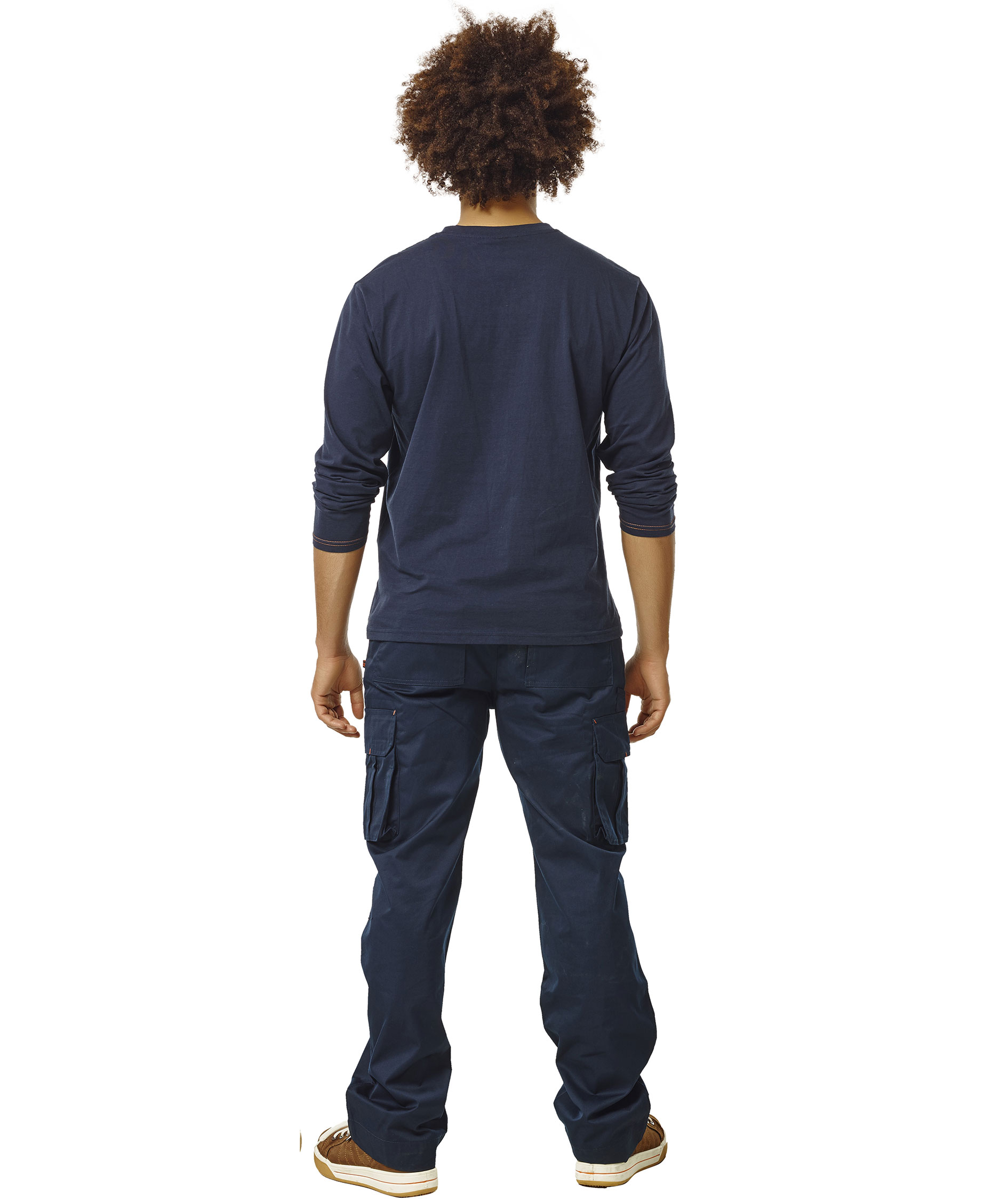 HEROCK Noet lang&aelig;rmet T-shirt, Navy, large image number 3