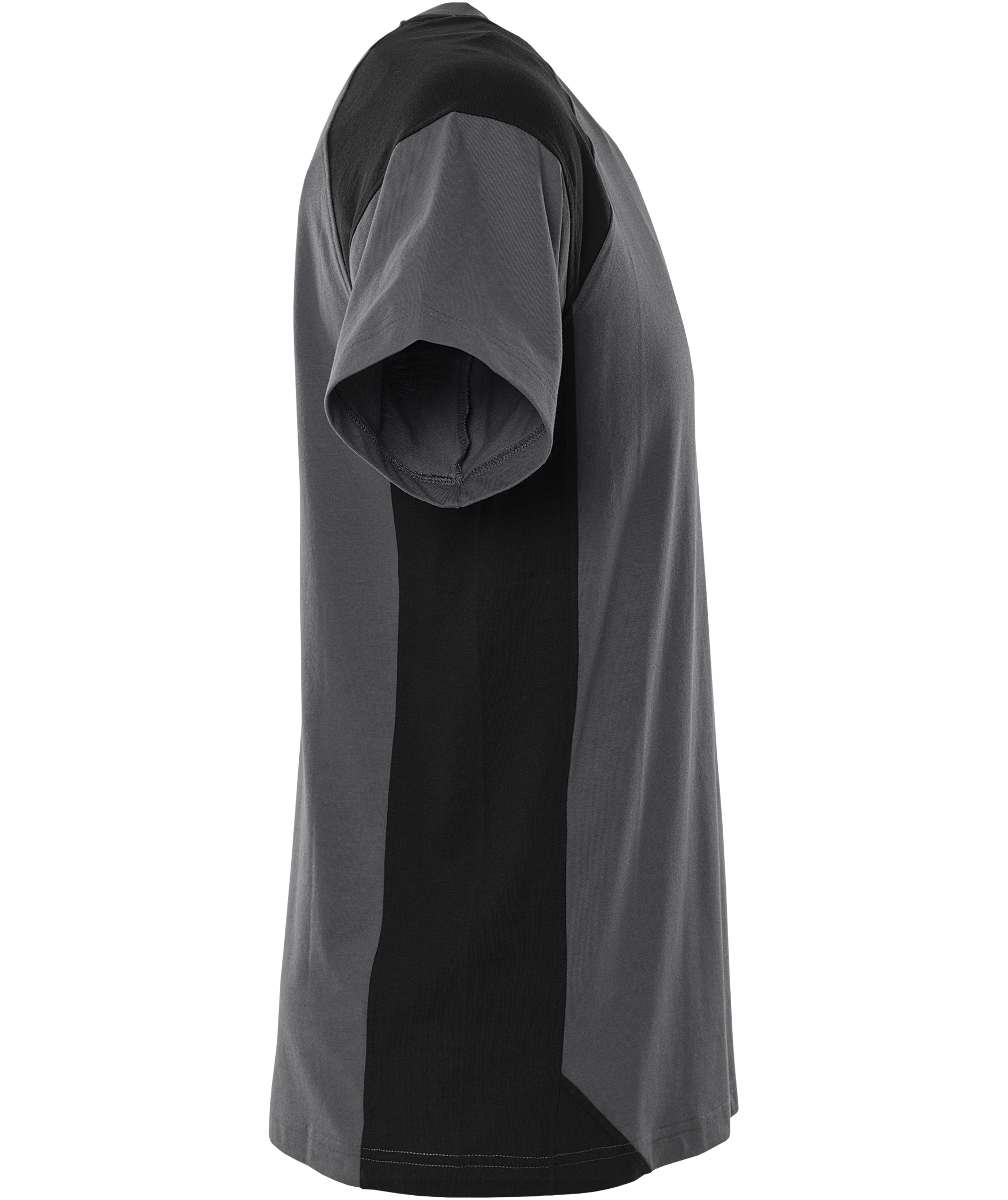 Fristads Heavy T-shirt 7046 GTM, Grey/Black, large image number 2