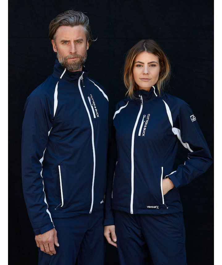 Cutter & Buck North Shore regnjacka dam, Navy/Vit, large image number 4