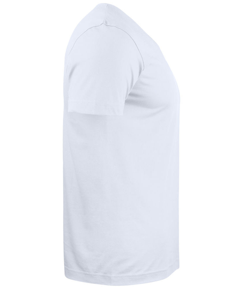 Clique Basic  T-shirt, White, large image number 5