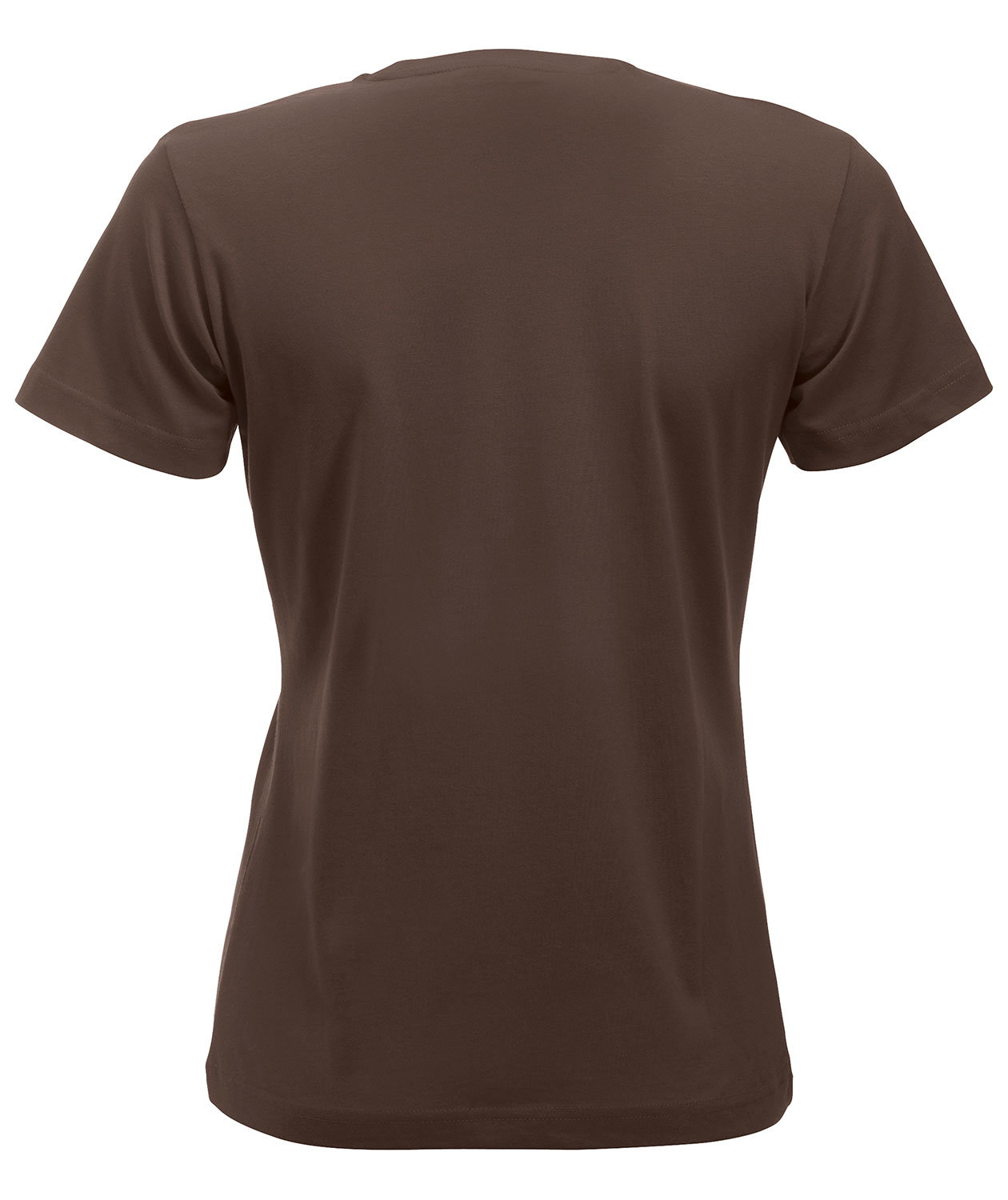 Clique New Classic dame T-shirt, M&oslash;rk Mocca, large image number 2