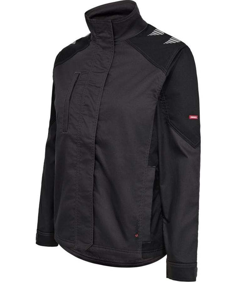 Engel Galaxy women's work jacket, Antracit Grey/Black, large image number 2