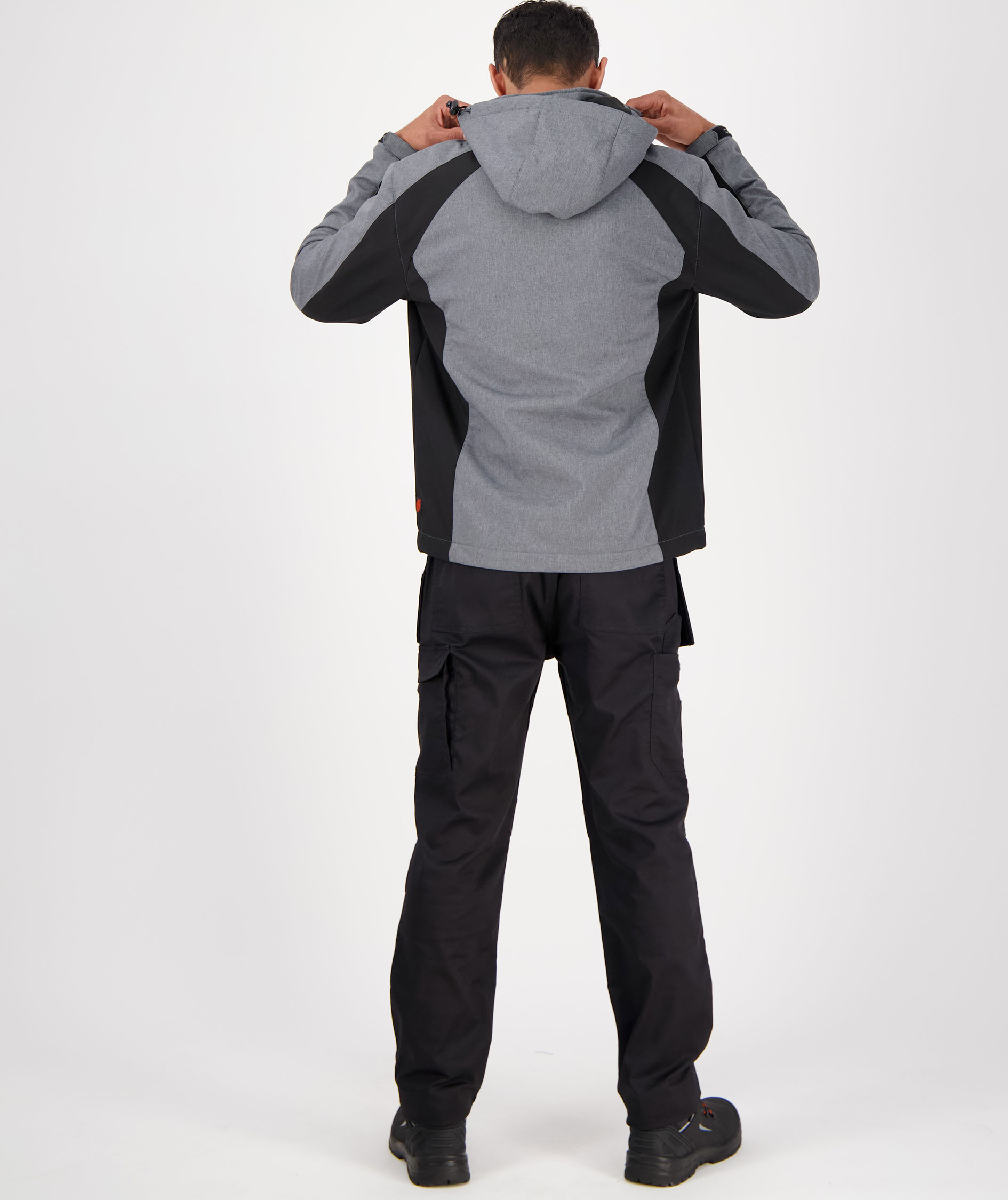 HEROCK Flexor softshelljacka, Reflective Grey, large image number 4