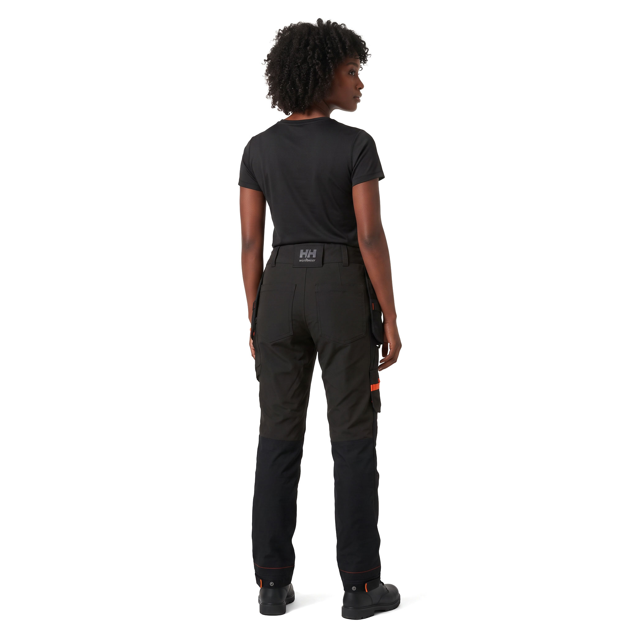 Helly Hansen W Luna BRZ Damen Handwerkerhose, Black, large image number 3