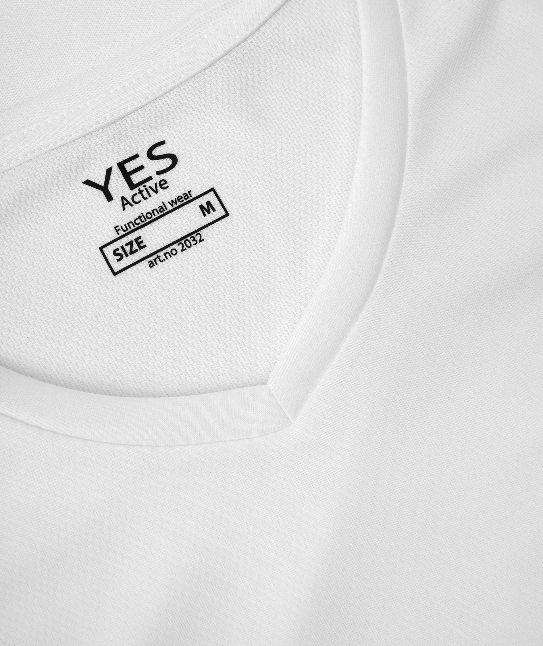 ID Yes Active dame T-shirt, Hvid, large image number 3