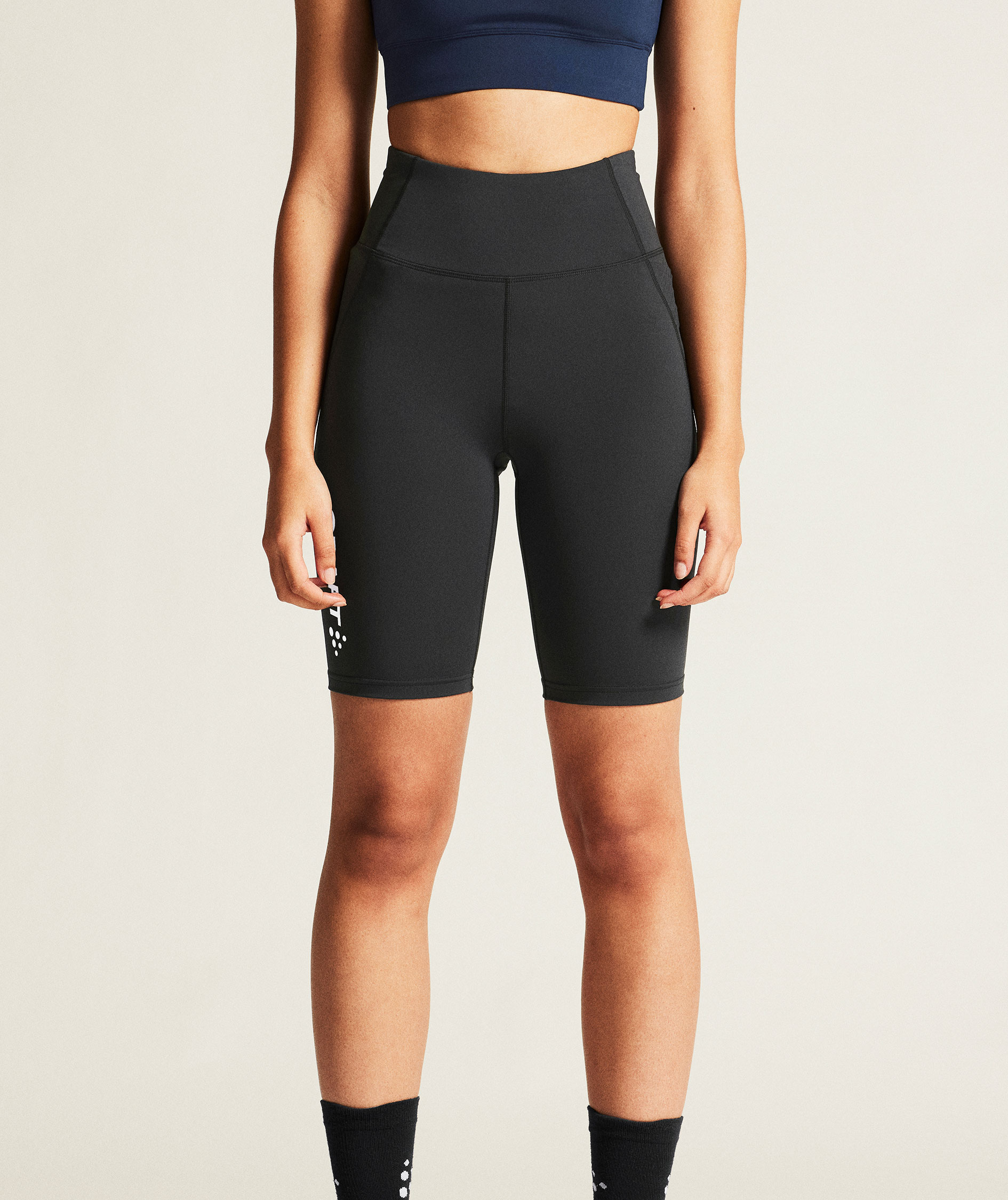 Craft Rush korte dame tights, Black, large image number 8