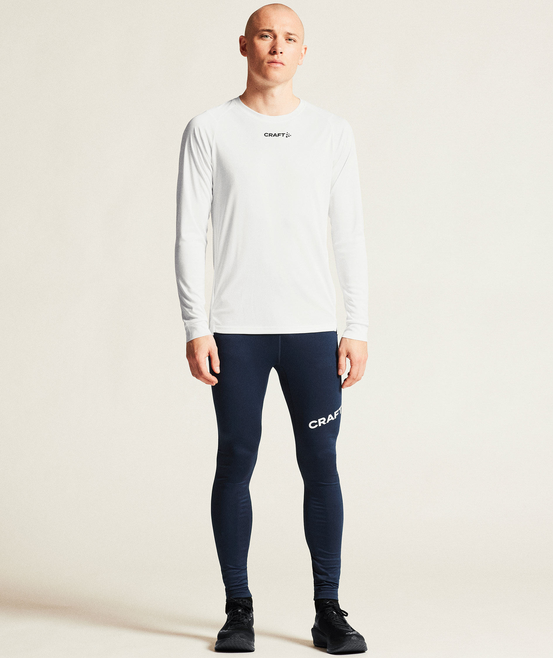 Craft Rush 2.0 l&aring;ng&auml;rmad T-shirt, White, large image number 6