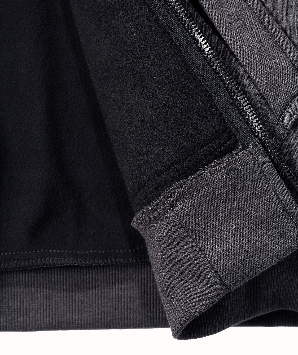 Carhartt Wind fighter hoodie med dragkedja, Antracitgr&aring;, large image number 4