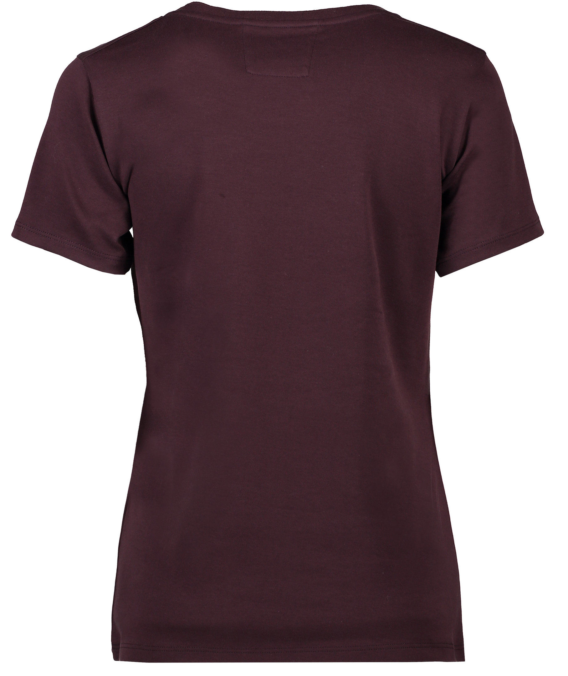 Seven Seas T-shirt med rund hals dam, Deep Red