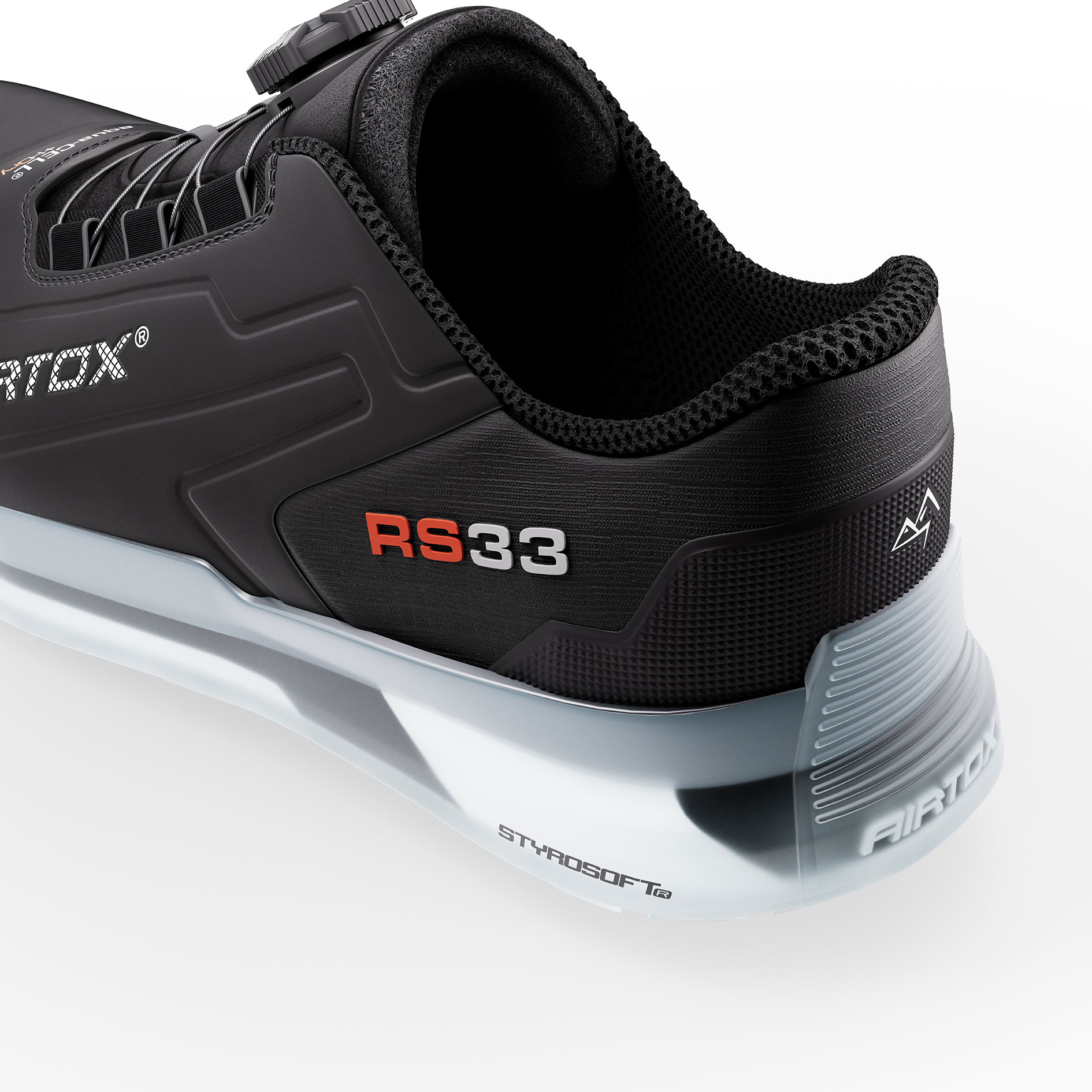 Airtox RS33 safety shoes S7S, Black/White, large image number 14
