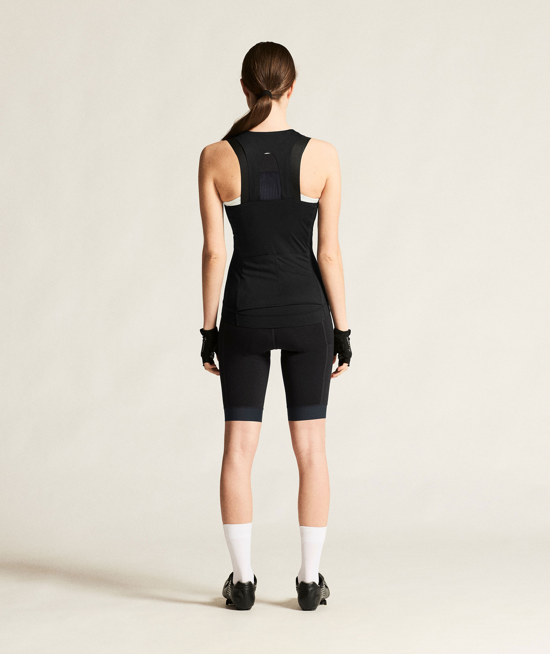 Craft Endur Cargo bib Damen Fahrradshorts, Black, large image number 3