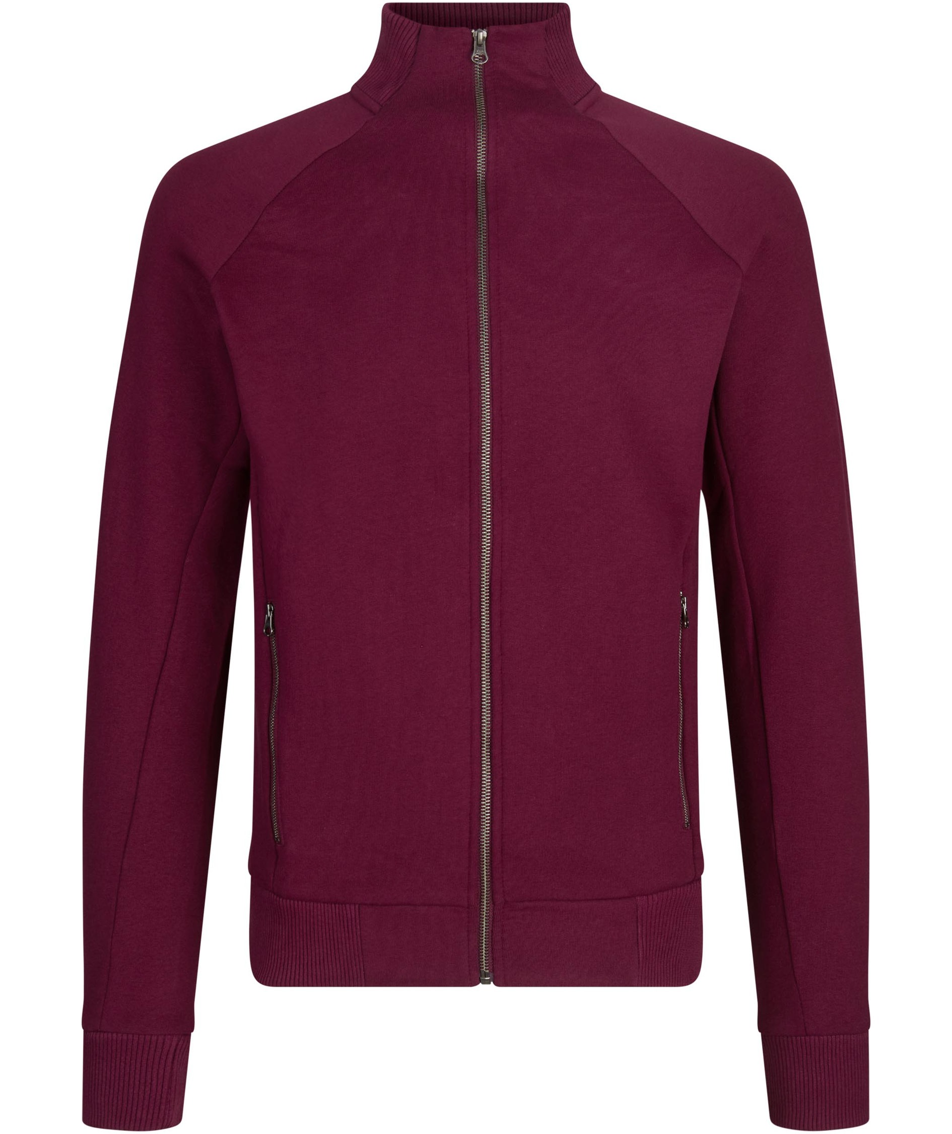 ID Cardigan mit Rei&szlig;verschluss, Bordeaux, Bordeaux, swatch