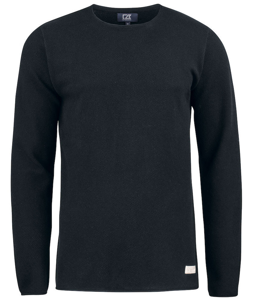 Cutter & Buck Carnation sweatshirt, Black, Black, swatch