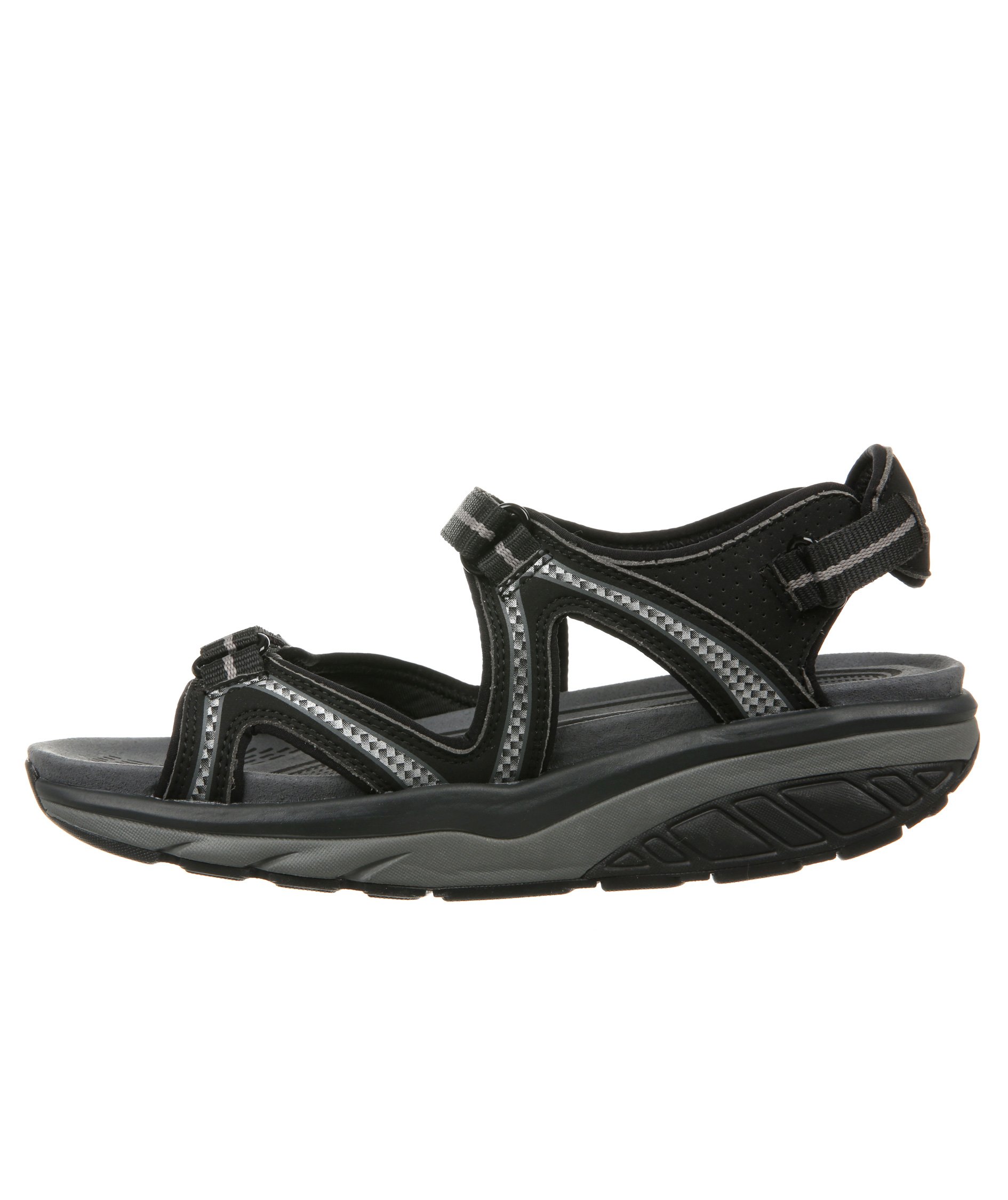 MBT Lila 6 sandaler dam, Svart