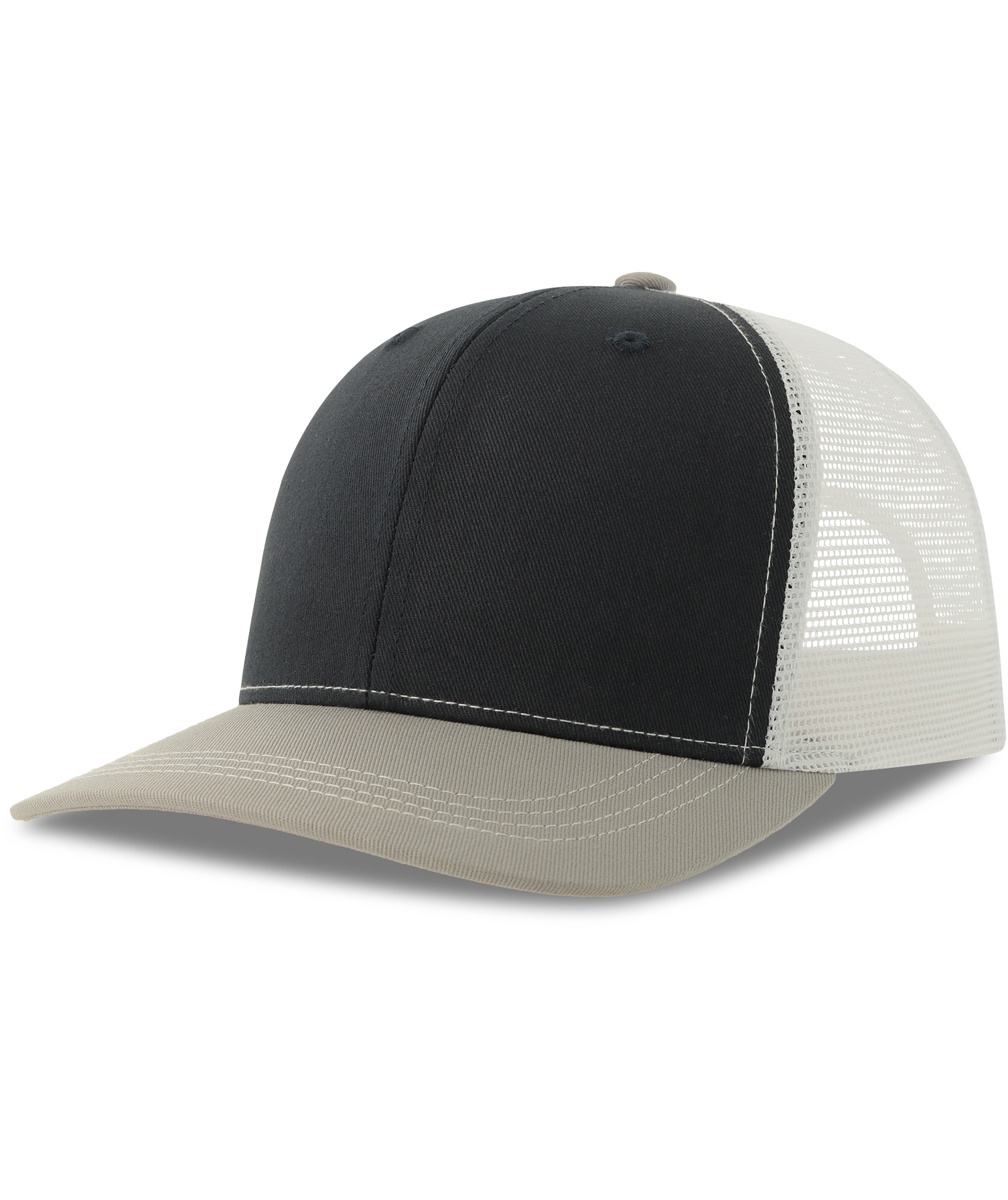 Navy/Grey Melange/White