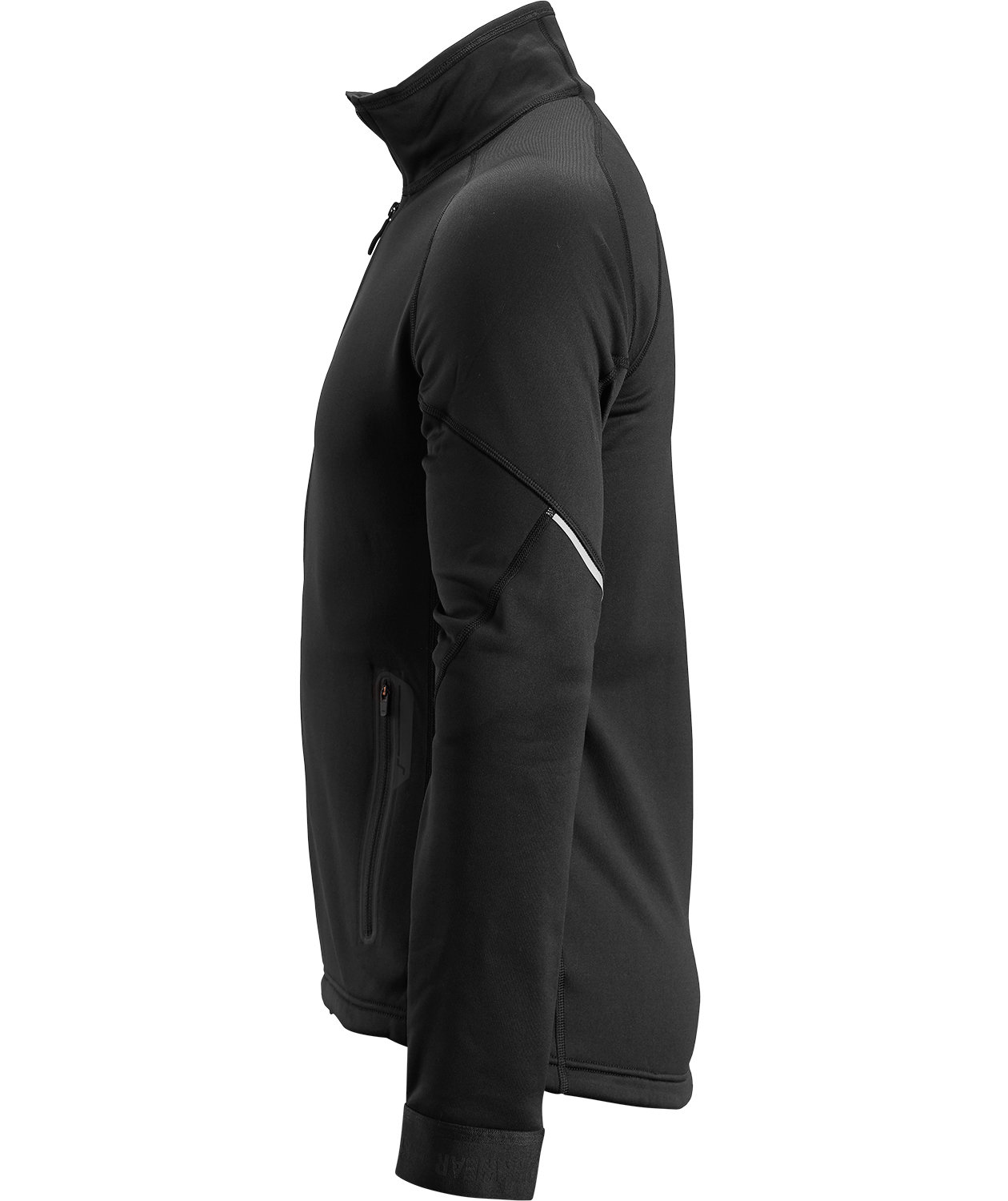 Snickers FlexiWork fleecejacka 8003, Svart, large image number 3