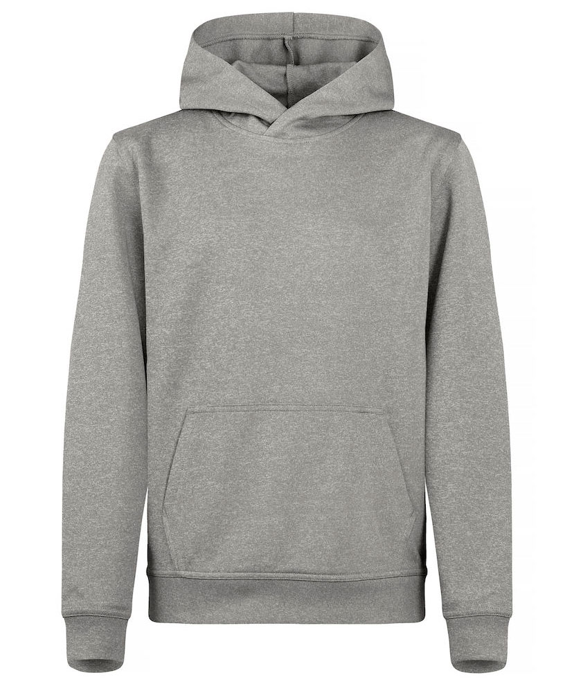 Clique Basic Active h&aelig;ttetr&oslash;je til b&oslash;rn, Grey melange 