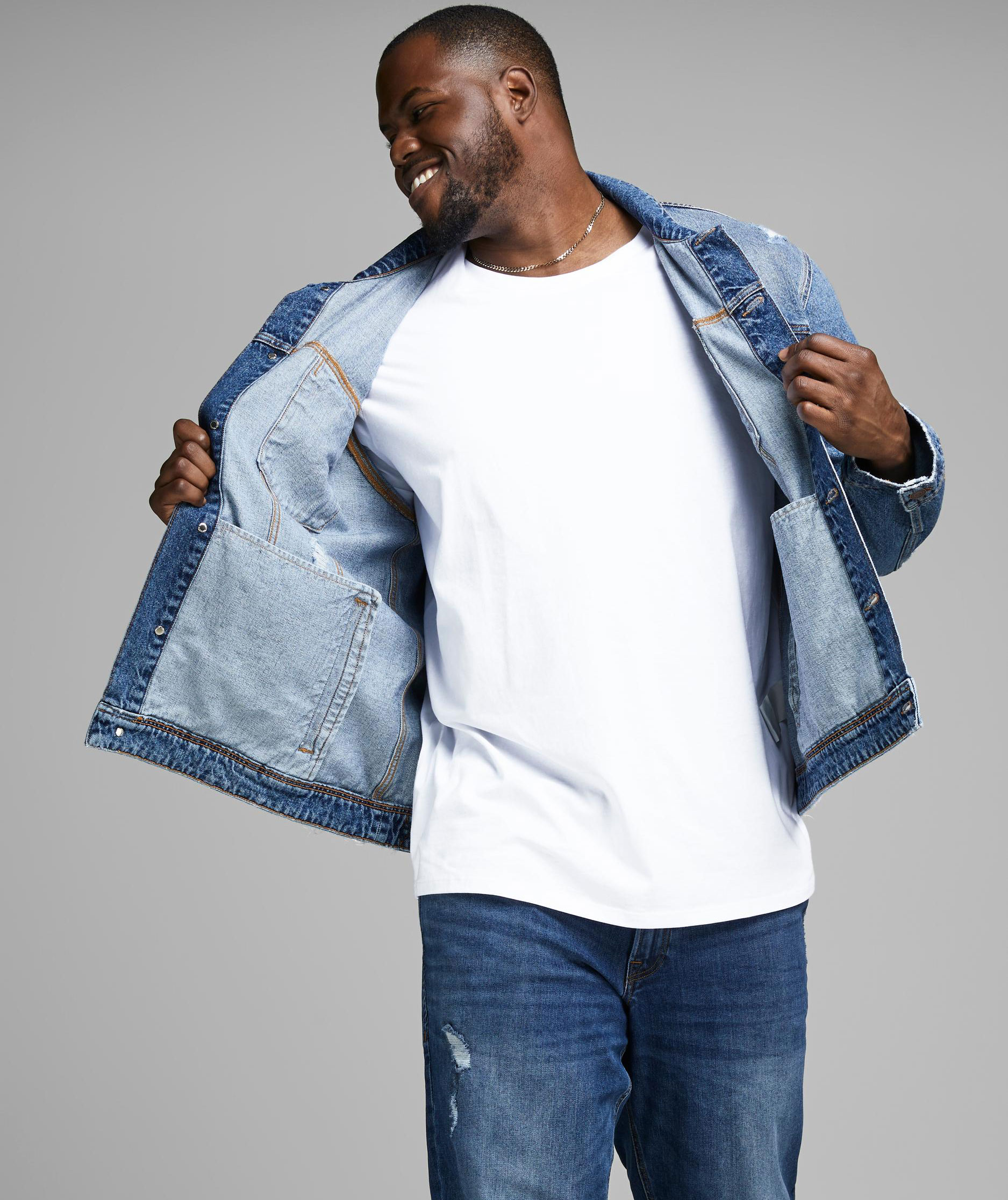 Jack & Jones JJEORGANIC Basic Plus Size T-shirt