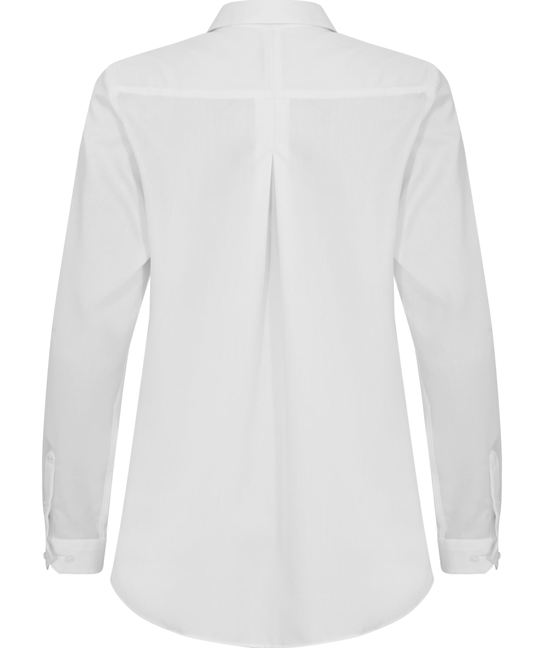 J. Harvest & Frost Twill Green Bow O1 lady relaxed fit skjorta, Vit, large image number 2