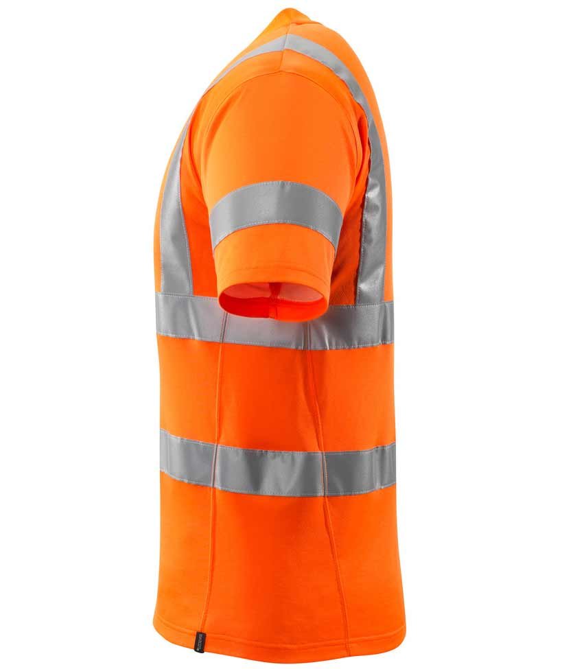 Mascot Safe Classic T-Shirt, Hi-vis Orange, Hi-vis Orange, large image number 3