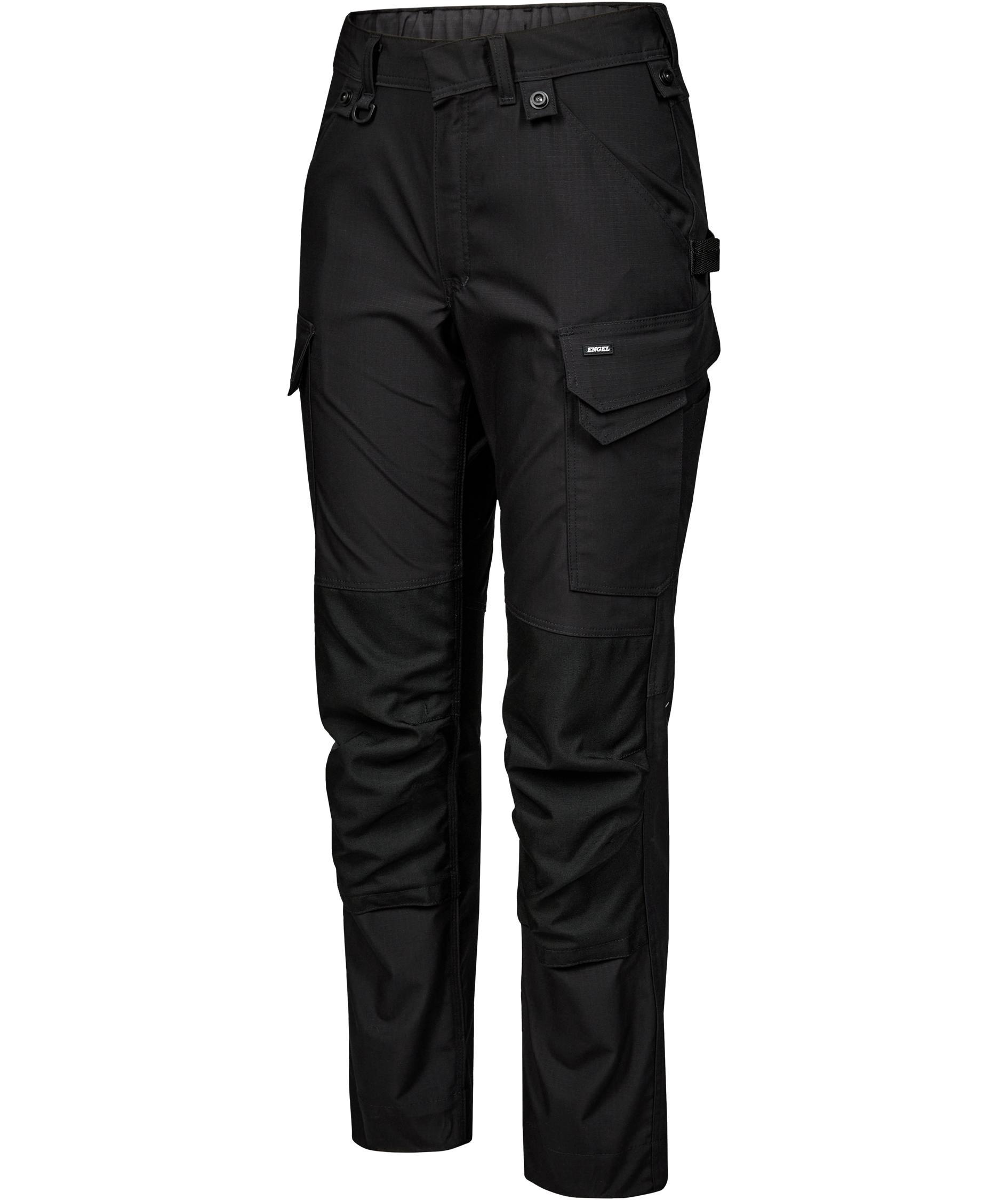 Engel Entire dame arbejdsbukser, Black, large image number 5