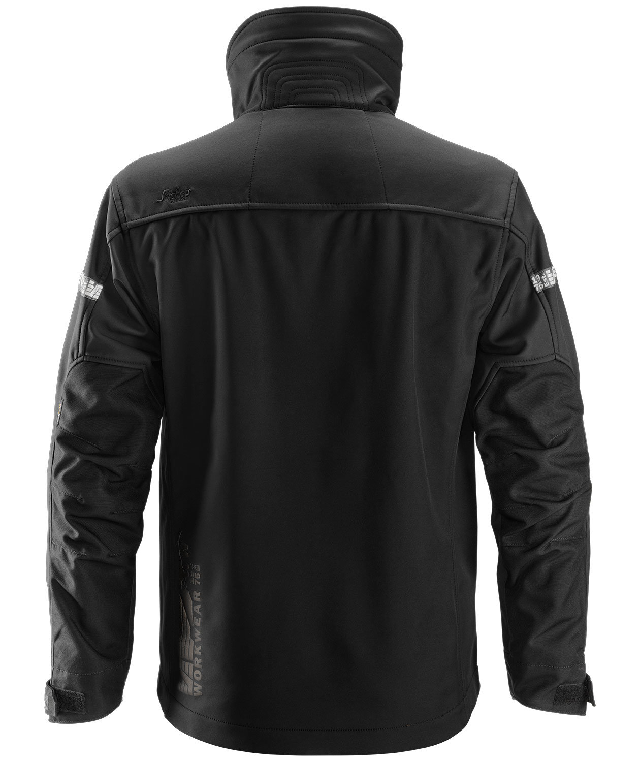 Snickers AllroundWork softshelljakke 1200, Svart, large image number 2