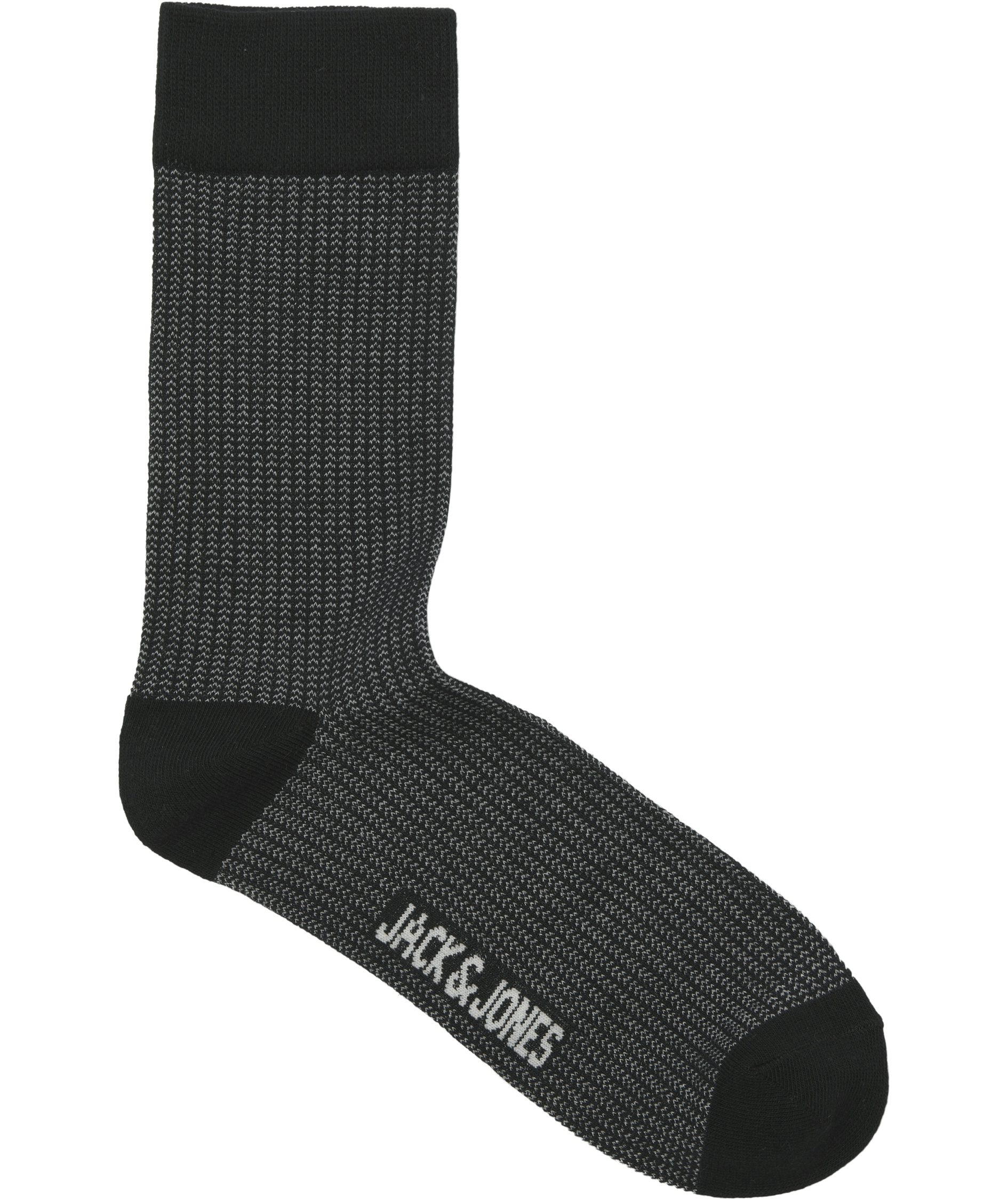 Jack & Jones JACBRYAN BIRD EYE 3-pak str&oslash;mper, Black Glacier Gray, Black Glacier Gray, large image number 2