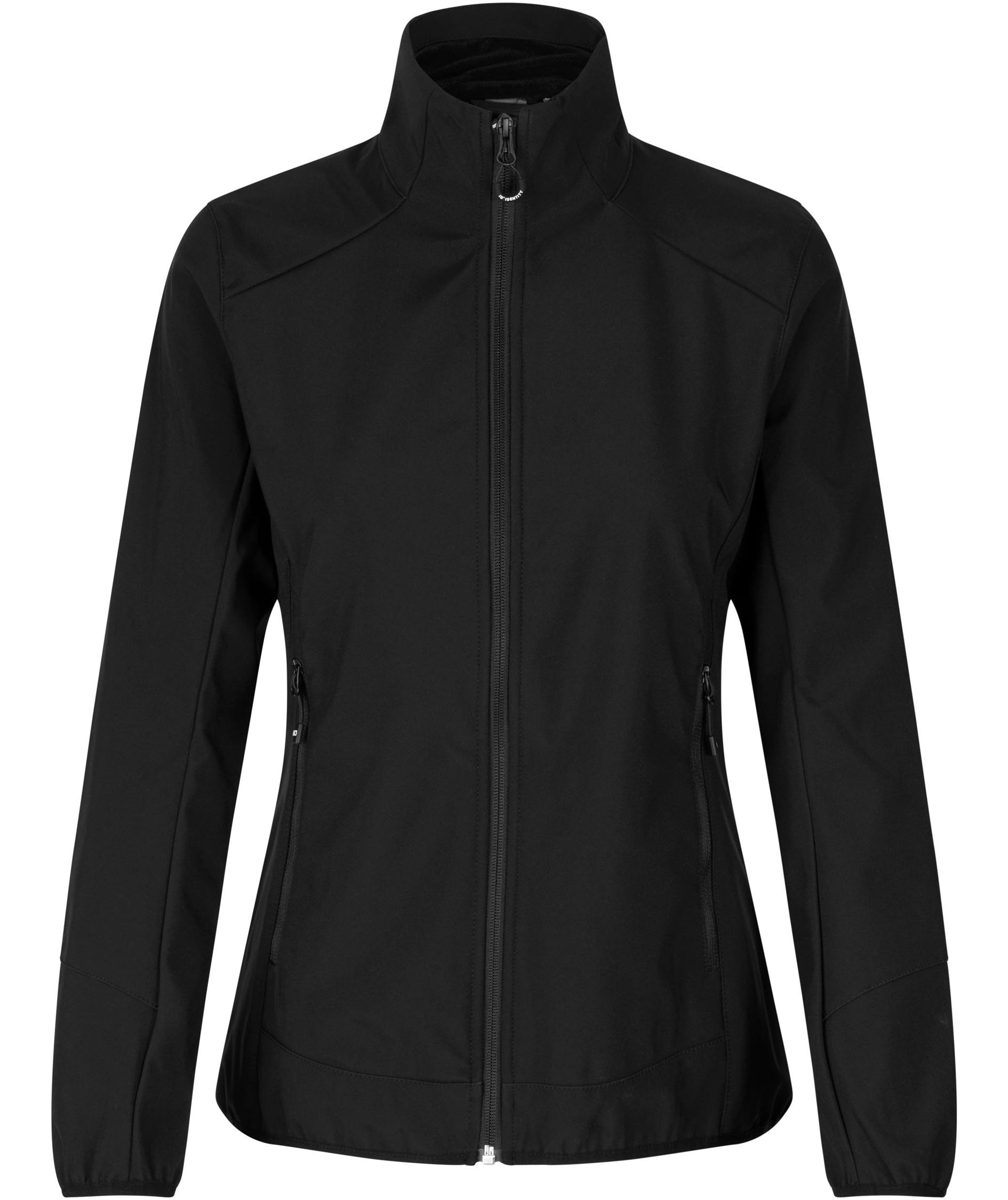 ID funktionale Damen Softshelljacke, Schwarz, Schwarz, swatch