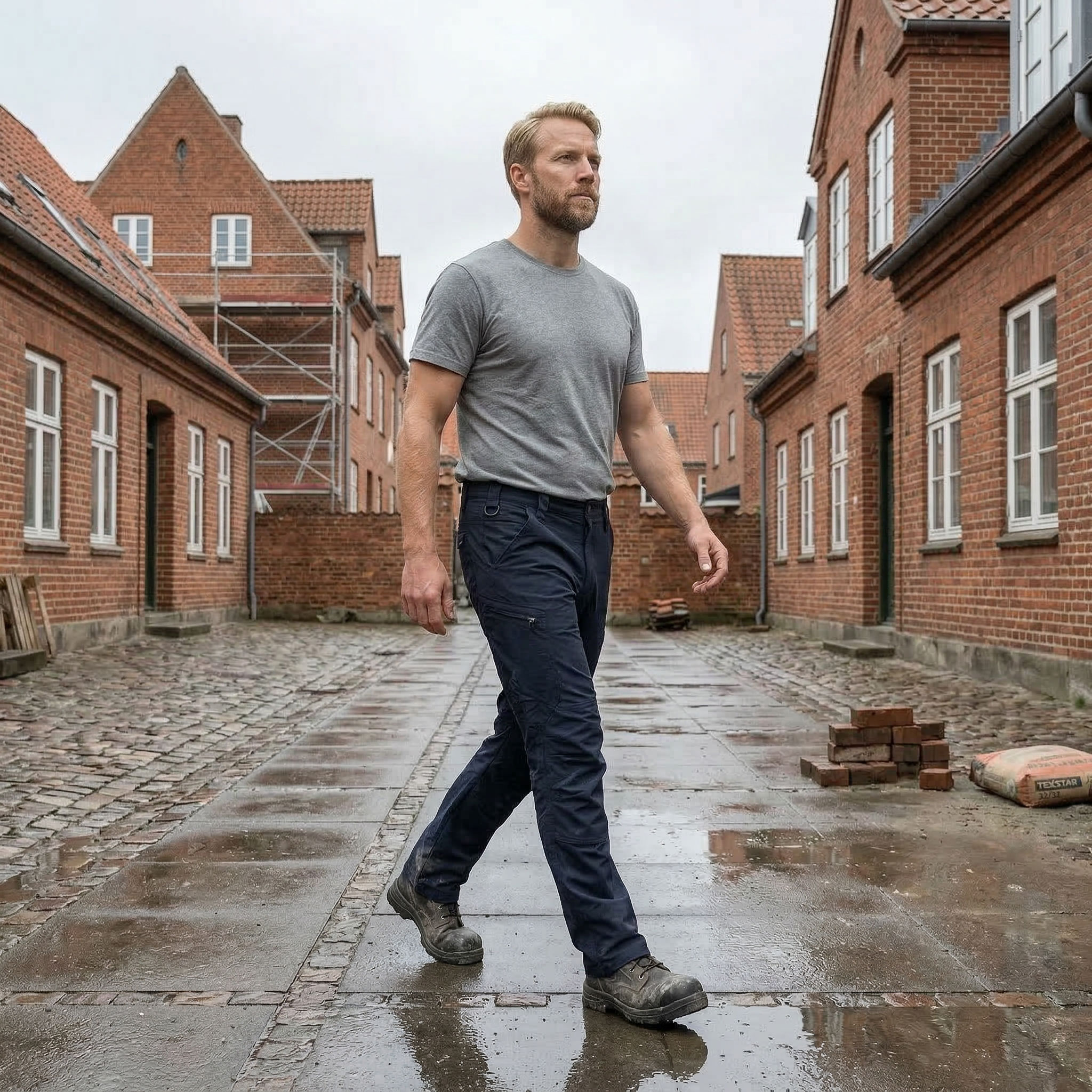 Texstar FP31 service trousers, Navy