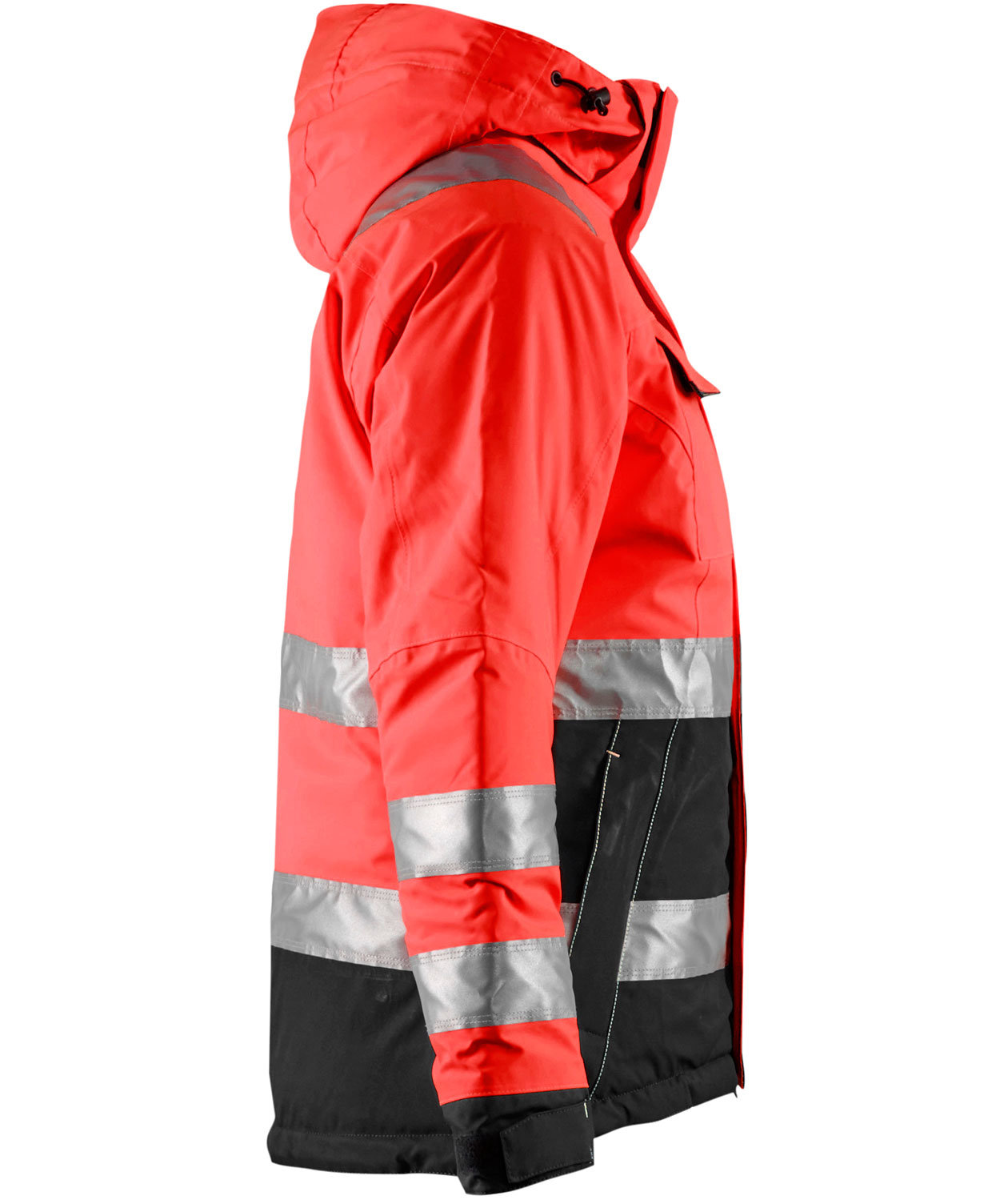 Bl&aring;kl&auml;der women's winter jacket, Hi-vis Red/Black, large image number 3