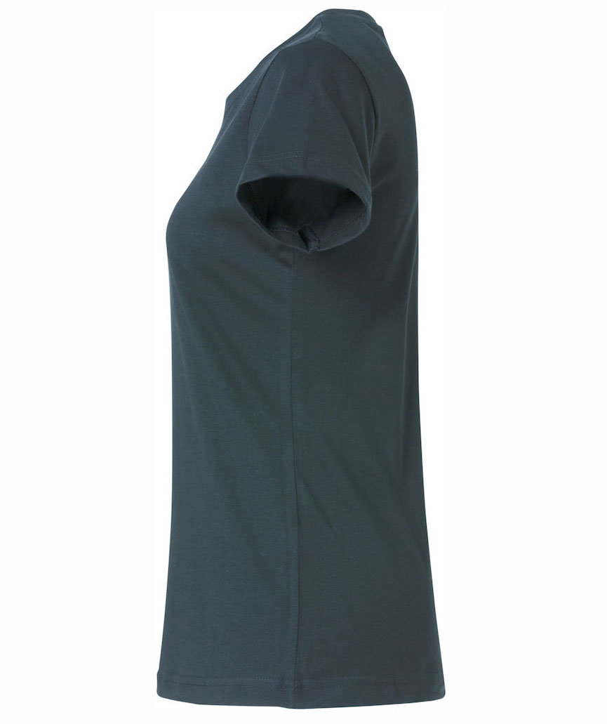 Clique Basic T-shirt dam, Dark navy, large image number 3