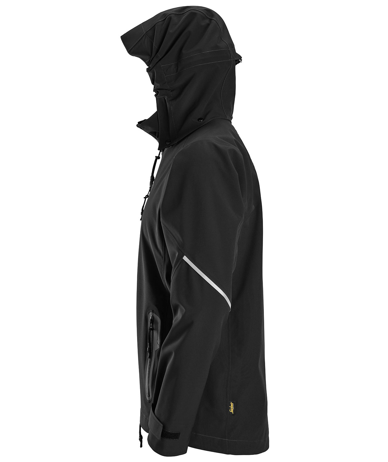 Snickers FlexiWork softshelljakke 1218, Svart, large image number 2