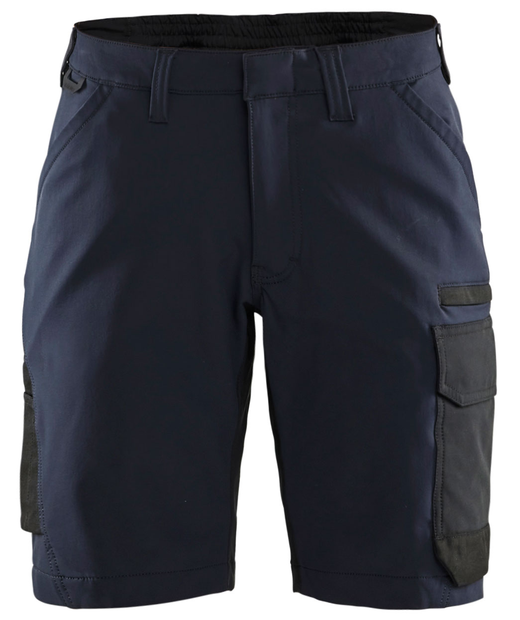 Bl&aring;kl&auml;der women's serviceshorts full stretch, Dark Marine Blue/Black