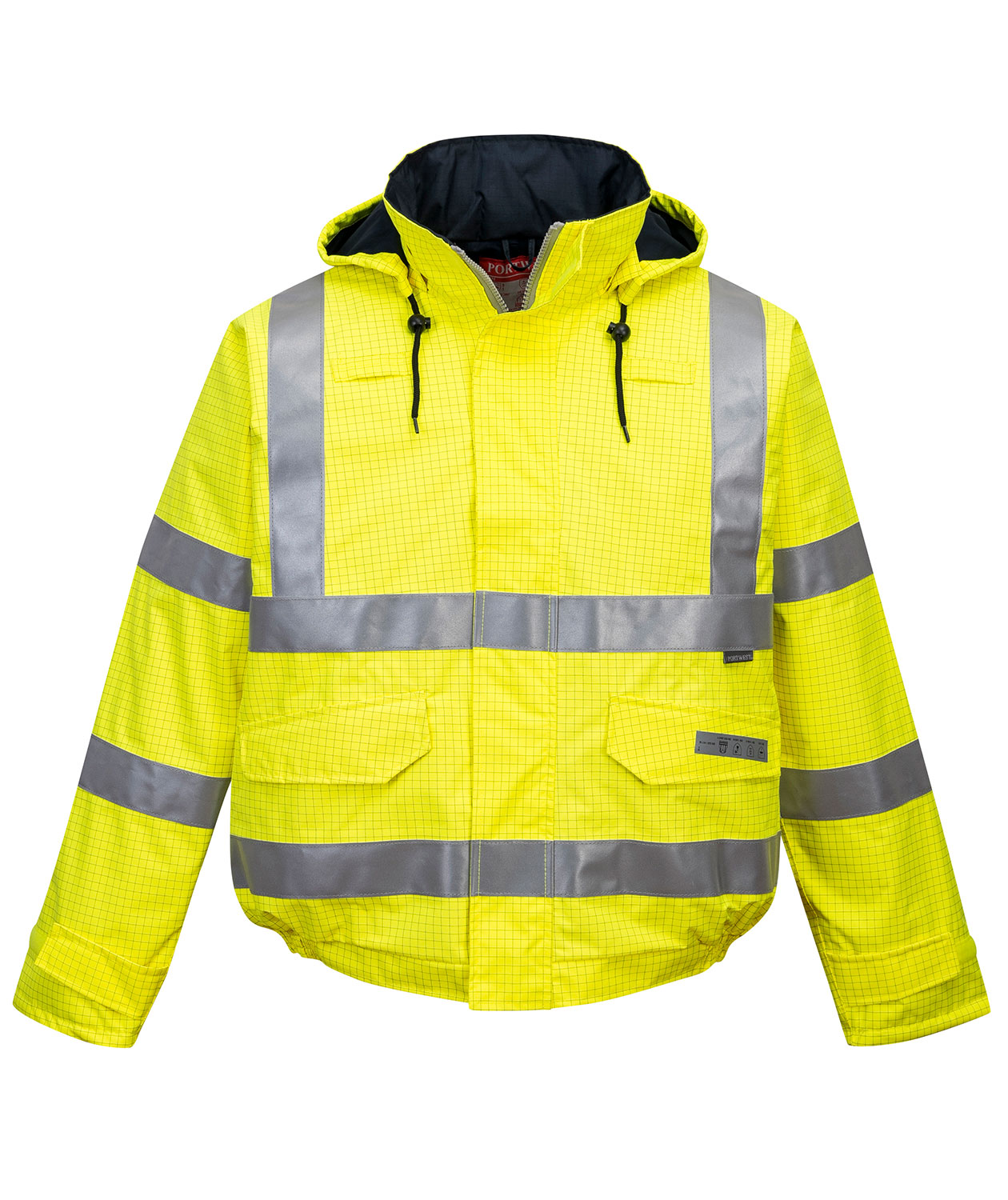 Portwest BizFlame pilotjacka, Varsel Gul