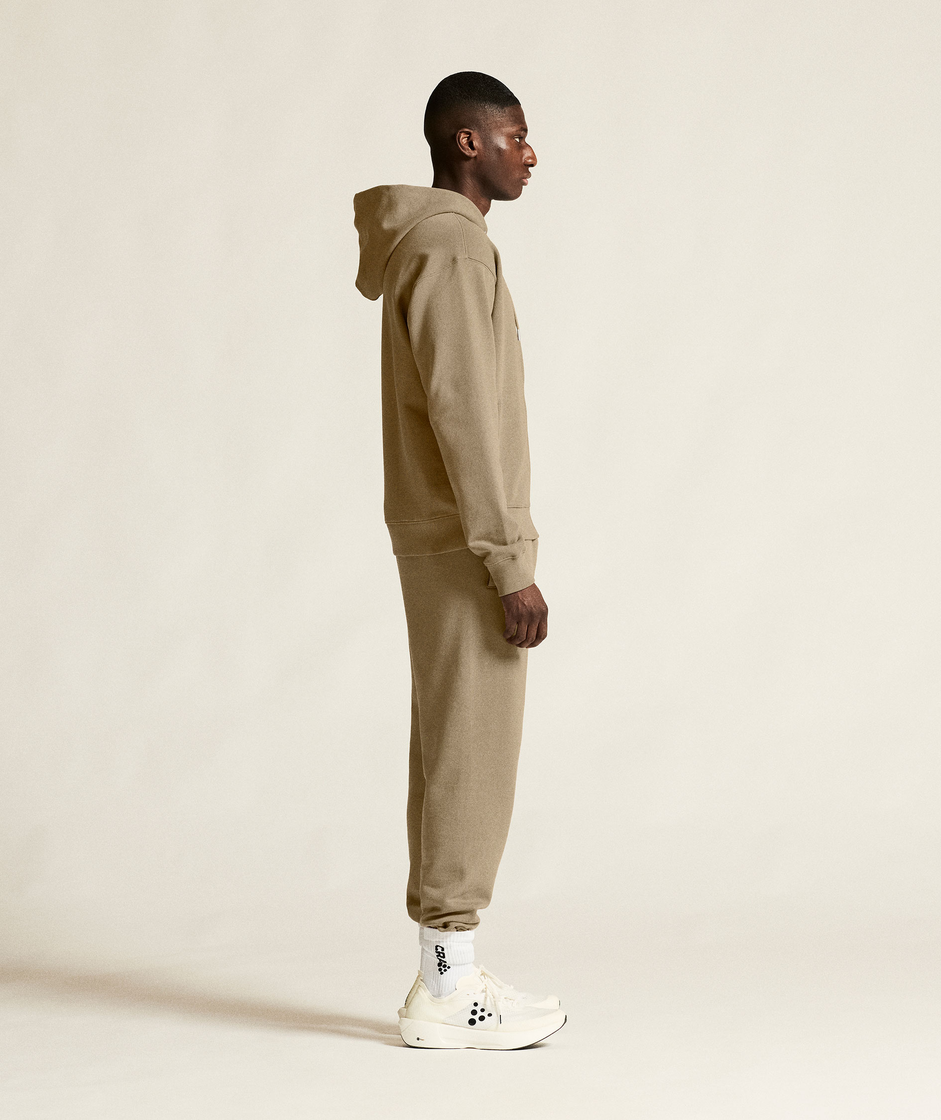 Craft Frequent h&aelig;ttetr&oslash;je med lynl&aring;s, Taupe, large image number 10