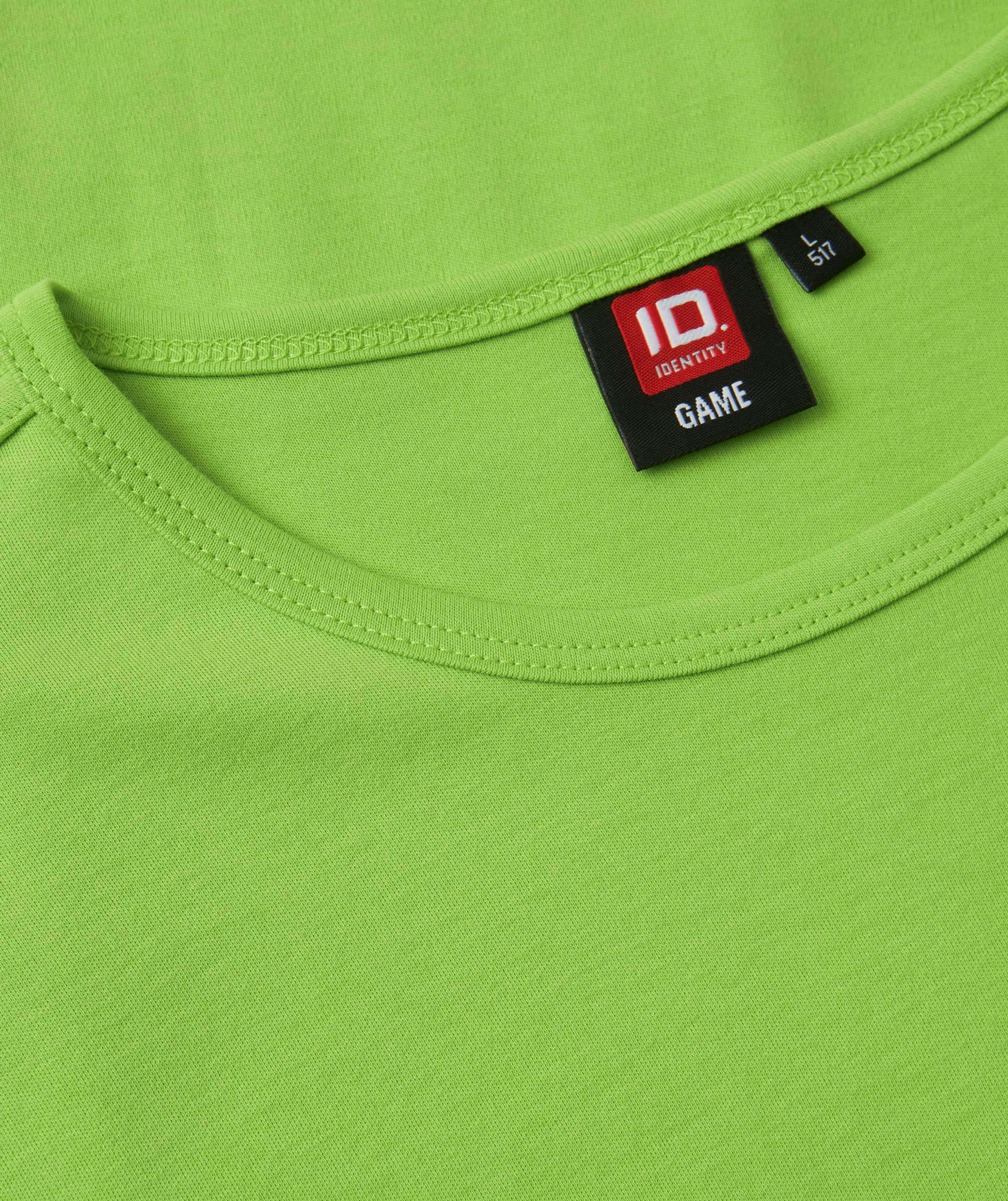 ID Interlock T-shirt, Limegr&oslash;n, large image number 3