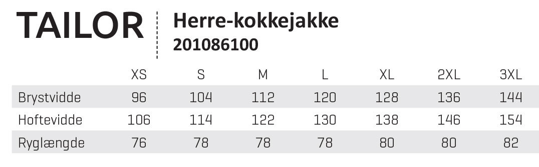 Nybo Workwear Chef kockjacka, Tailor, Vit, large image number 6