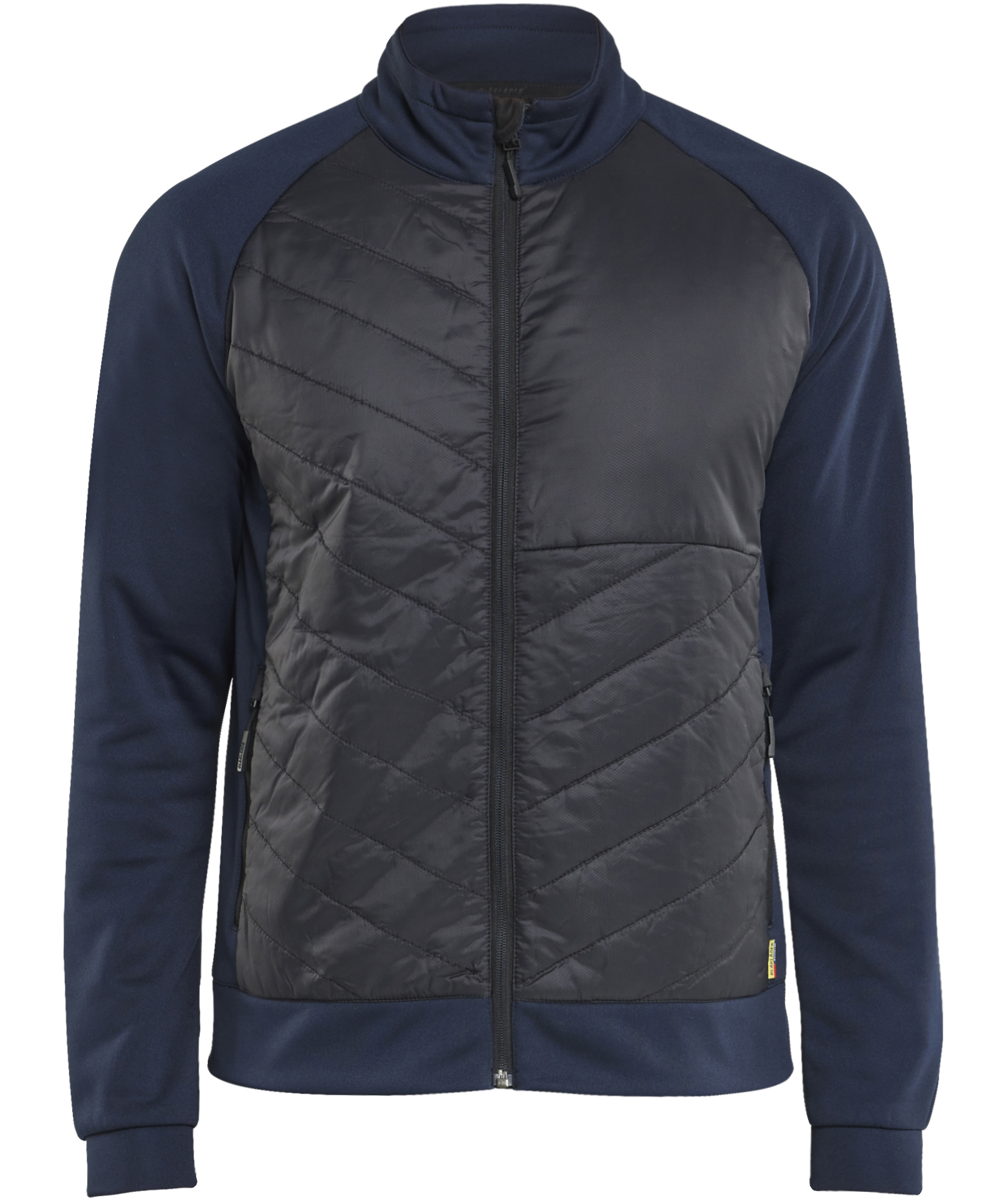 Bl&aring;kl&auml;der hybrid cardigan, M&ouml;rk Marinbl&aring;/Svart, M&ouml;rk Marinbl&aring;/Svart, swatch