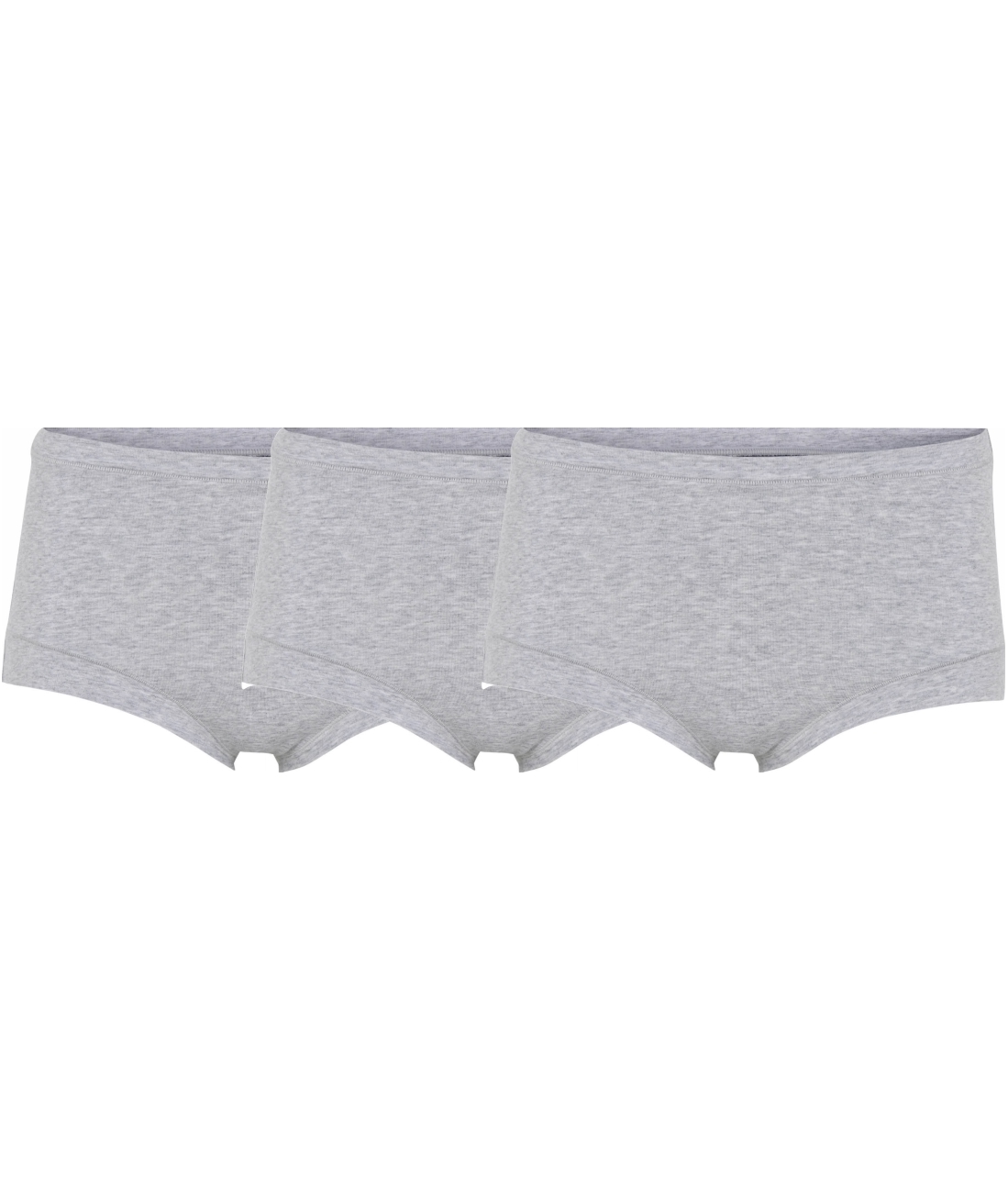 JBS of Denmark 3-pack women's maxi briefs, Light Grey Melange, Light Grey Melange, swatch