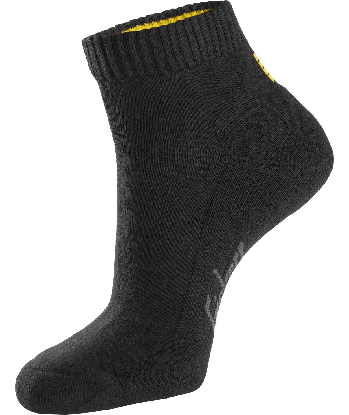 Snickers 3-pack Korta strumpor 9221, Black