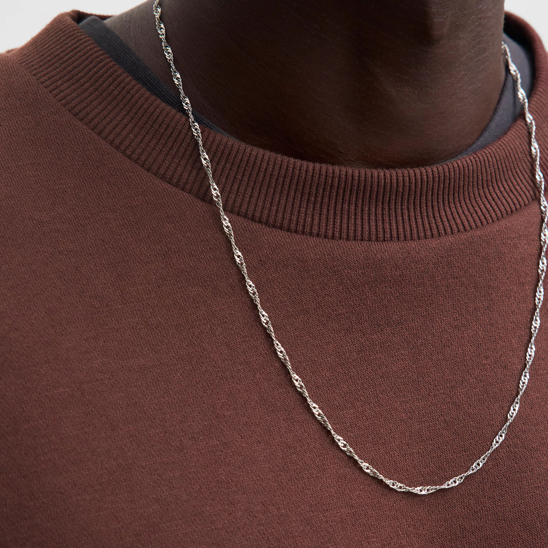 Jack & Jones JJEBRADLEY collegegenser, Bitter Chocolate, large image number 3