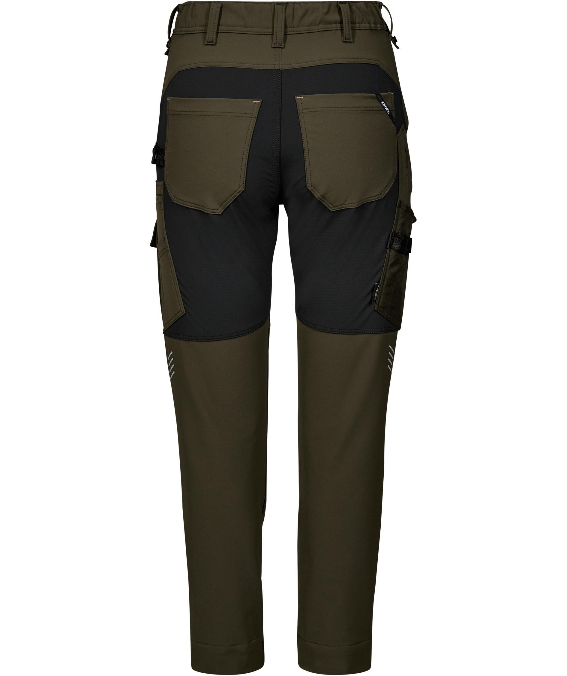 Engel Entire Damen Arbeitshose full stretch, Forest Green/Black, large image number 2