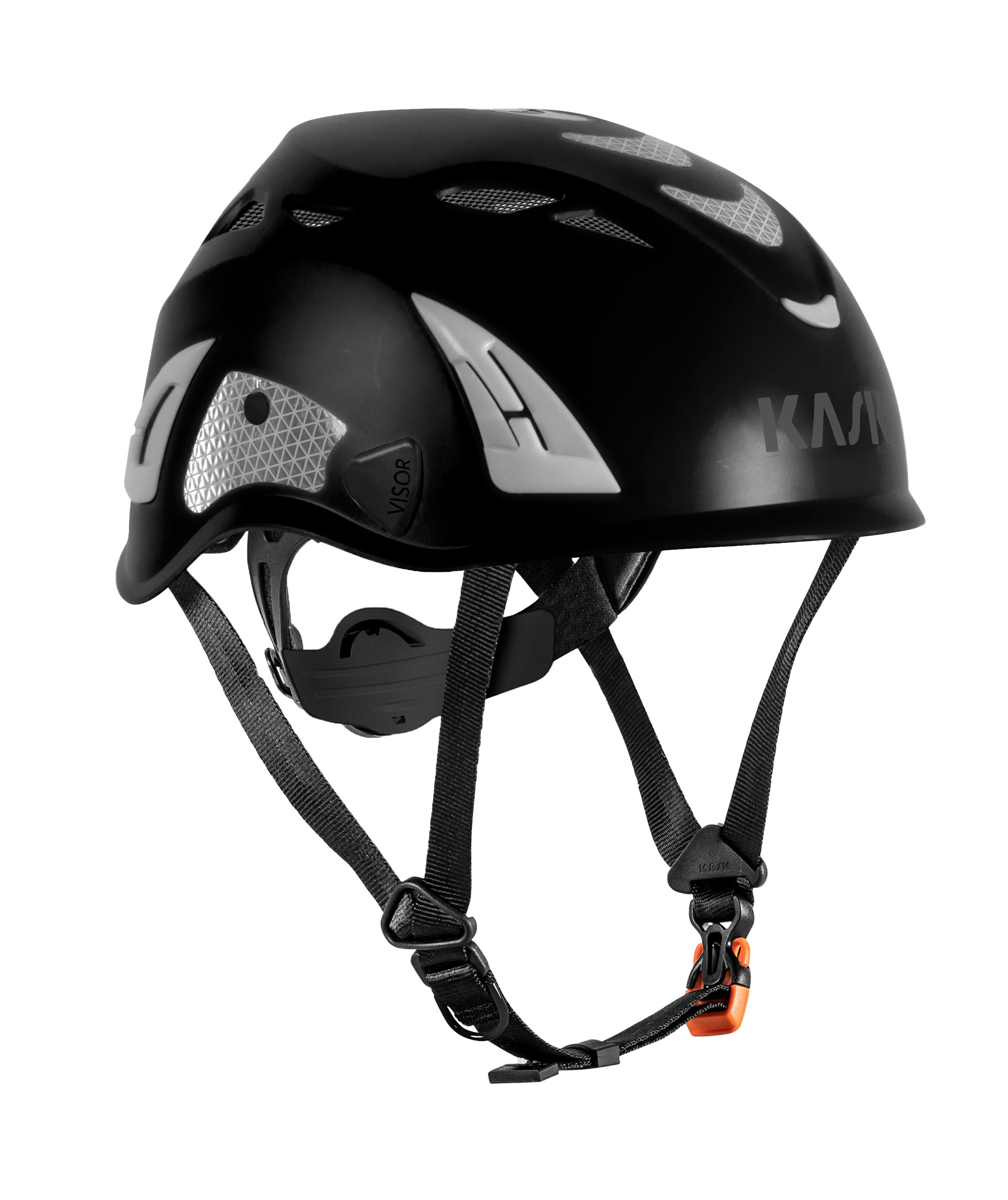 Kask Superplasma HI-VIZ skyddshj&auml;lm, Black, Black, swatch