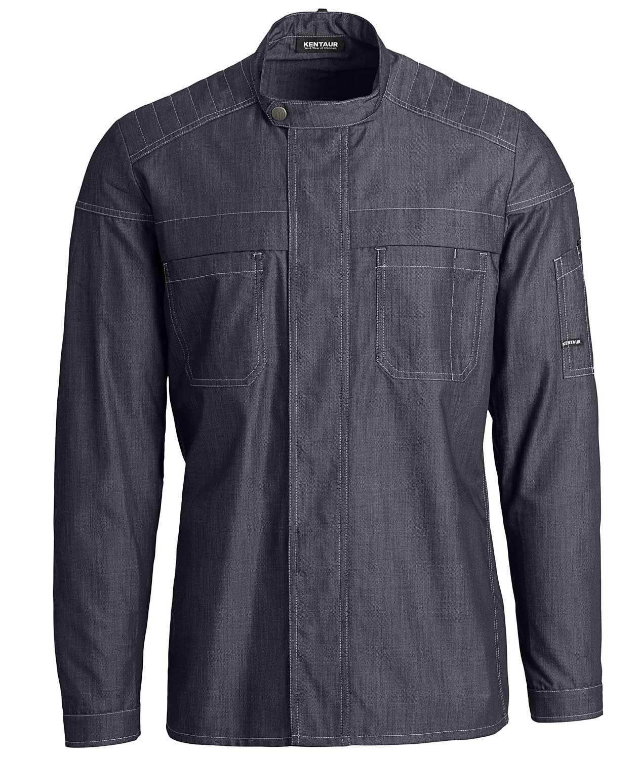 Kentaur Biker  Koch-/Kellnerjacke, Oceanblau, large image number 0