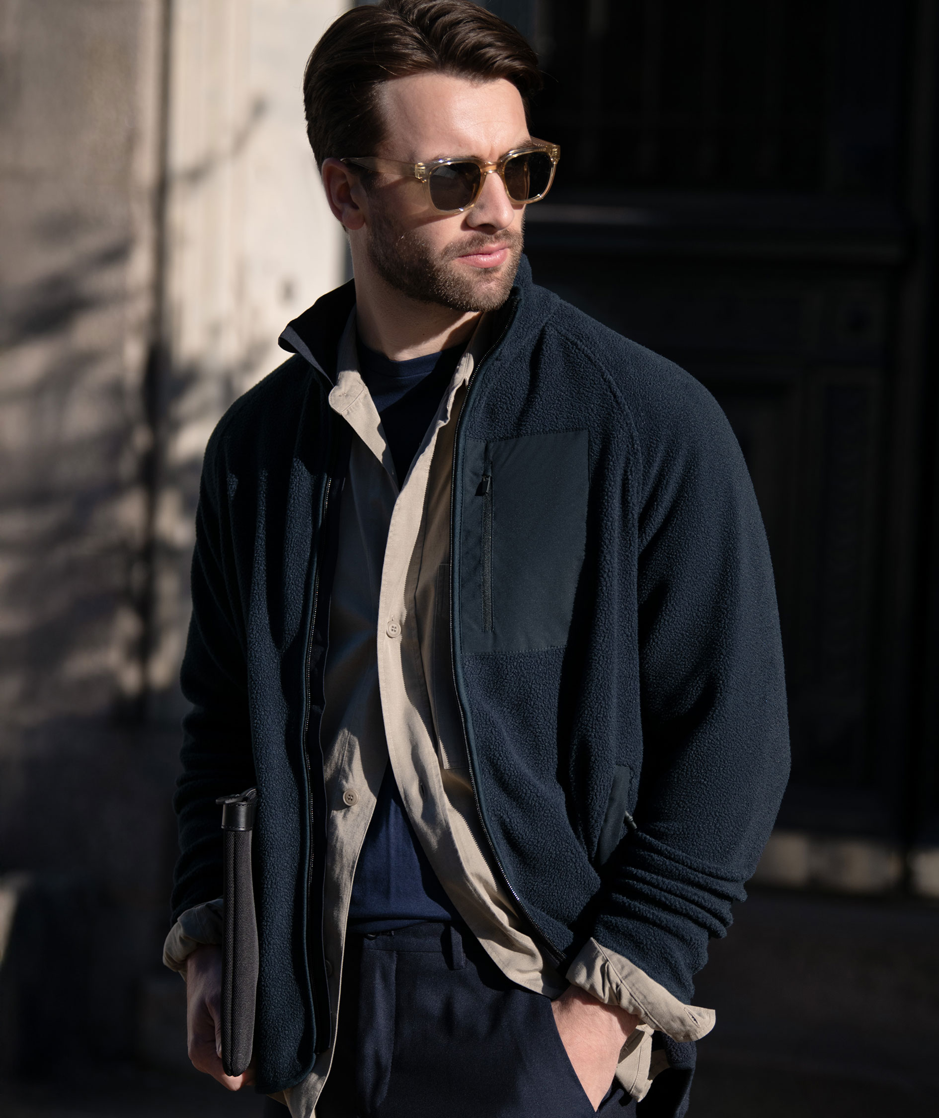 Nimbus Play Timberlake fibre pile jacket, Dark navy, large image number 9