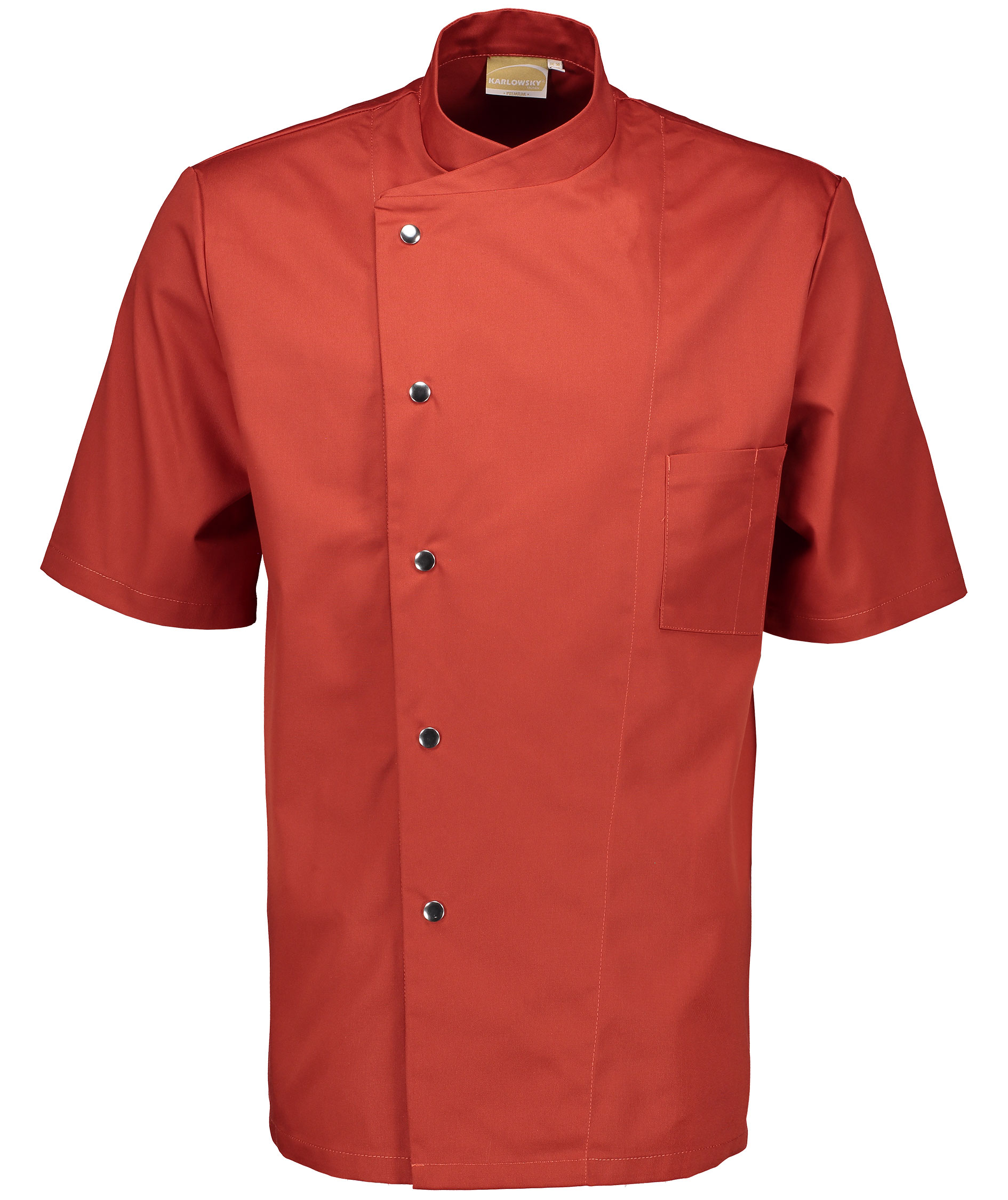 Karlowsky Gustav kurz&auml;rmlige Kochjacke, Rusty, Rusty, swatch